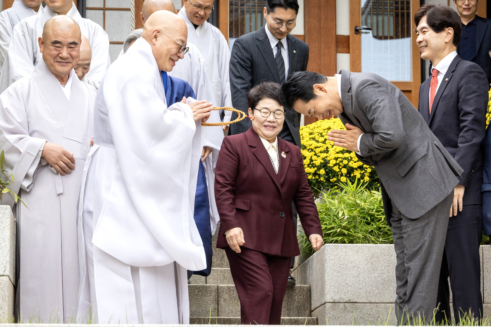 정치;국회;장동혁;봉은사진우스님예방;장동혁합장