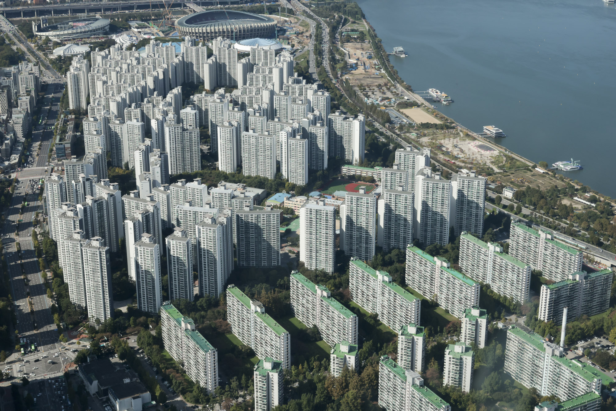 아파트;서울시내;아파트전경;아파트단지;롯데타워전망대;서울스카이