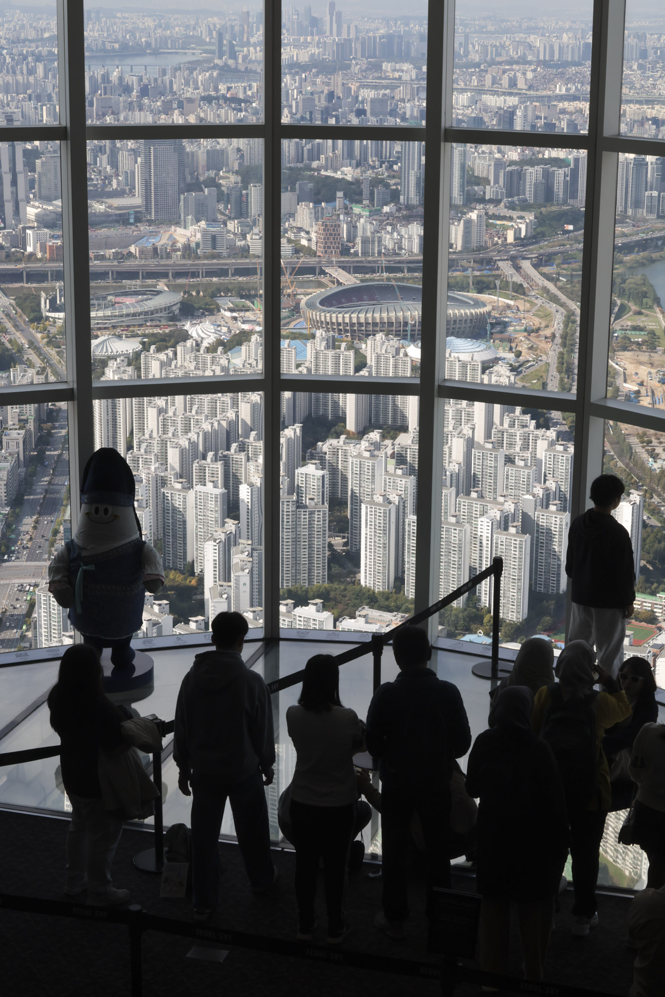 아파트;서울시내;아파트전경;아파트단지;롯데타워전망대;서울스카이
