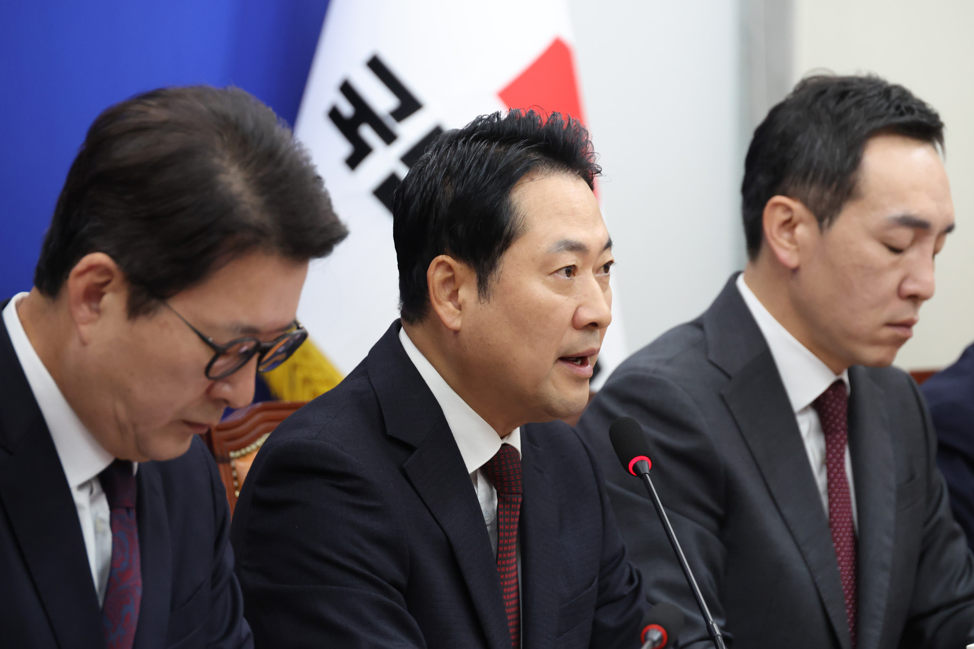 정치;국회;국민의힘 최고위원회의;장동혁