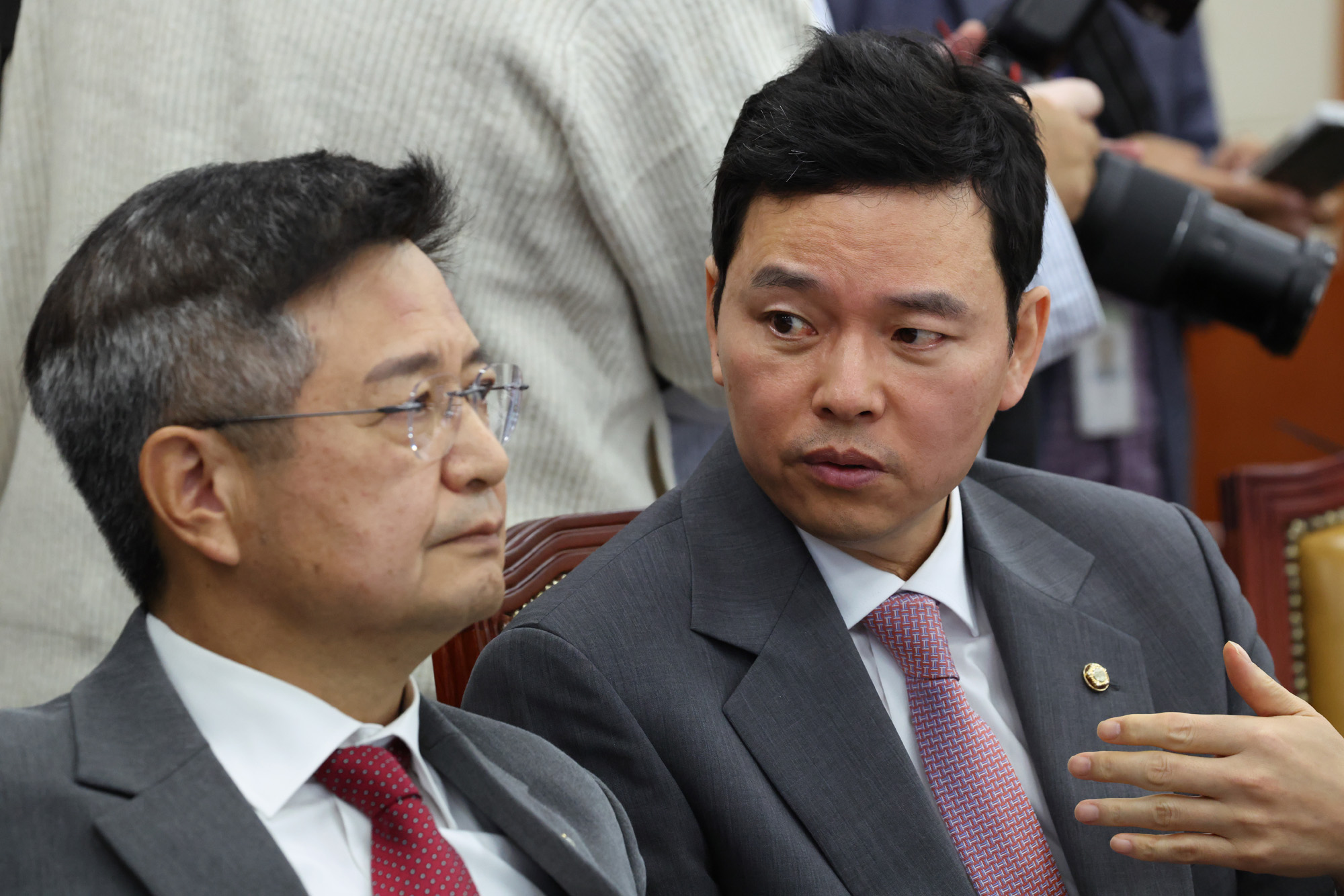 정치;국회;국정감사;국감;과학기술정보방송통신위원회;한국방송공사;최민희;최민희딸결혼;박정훈