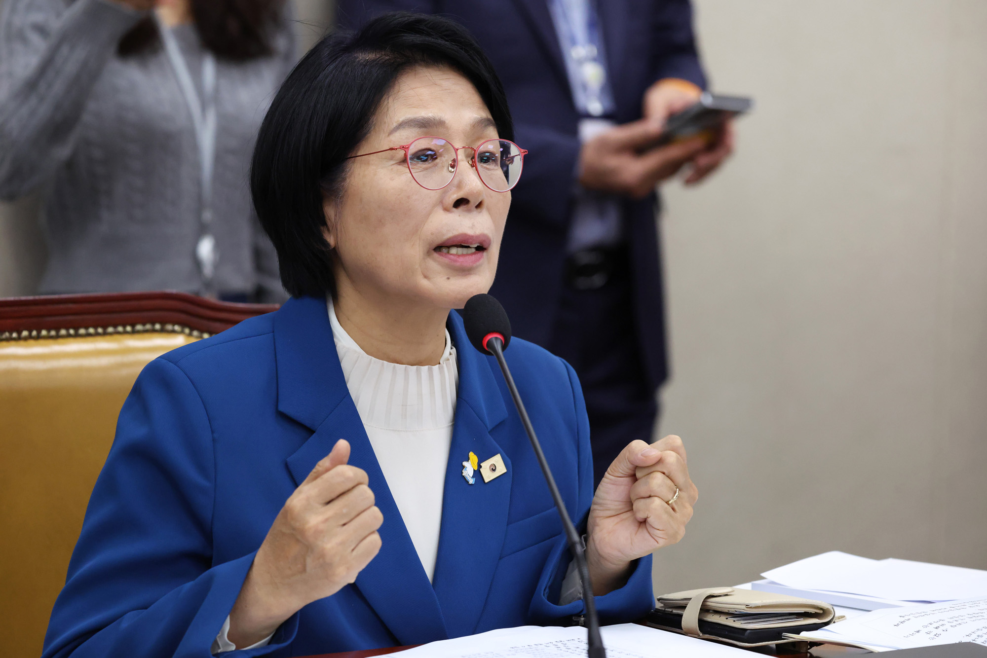 정치;국회;국정감사;국감;과학기술정보방송통신위원회;한국방송공사;최민희;최민희딸결혼