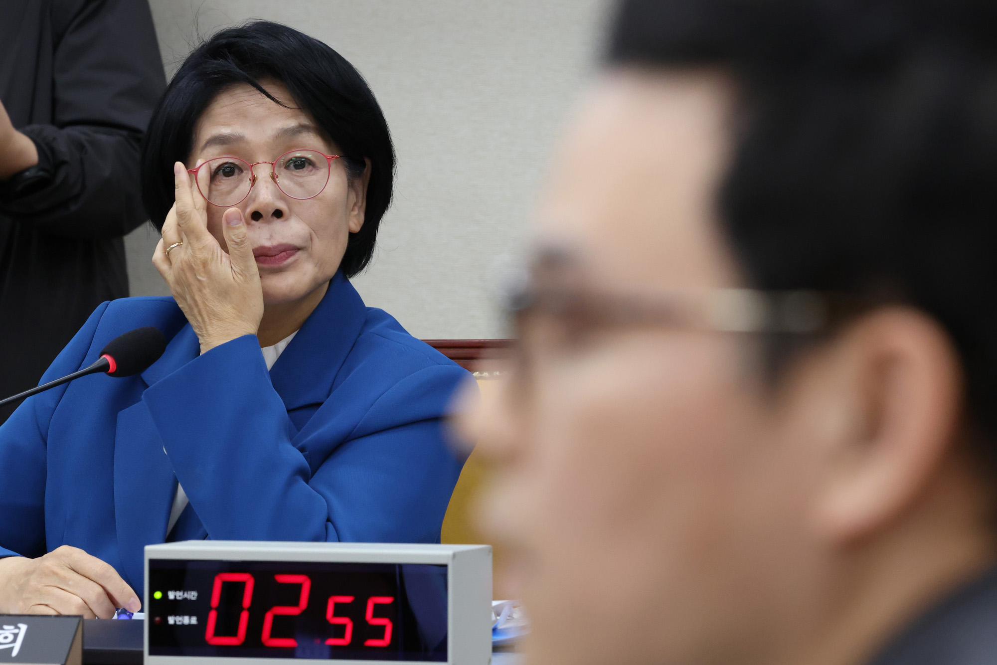 정치;국회;국정감사;국감;과학기술정보방송통신위원회;한국방송공사;최민희;최민희딸결혼;박정훈