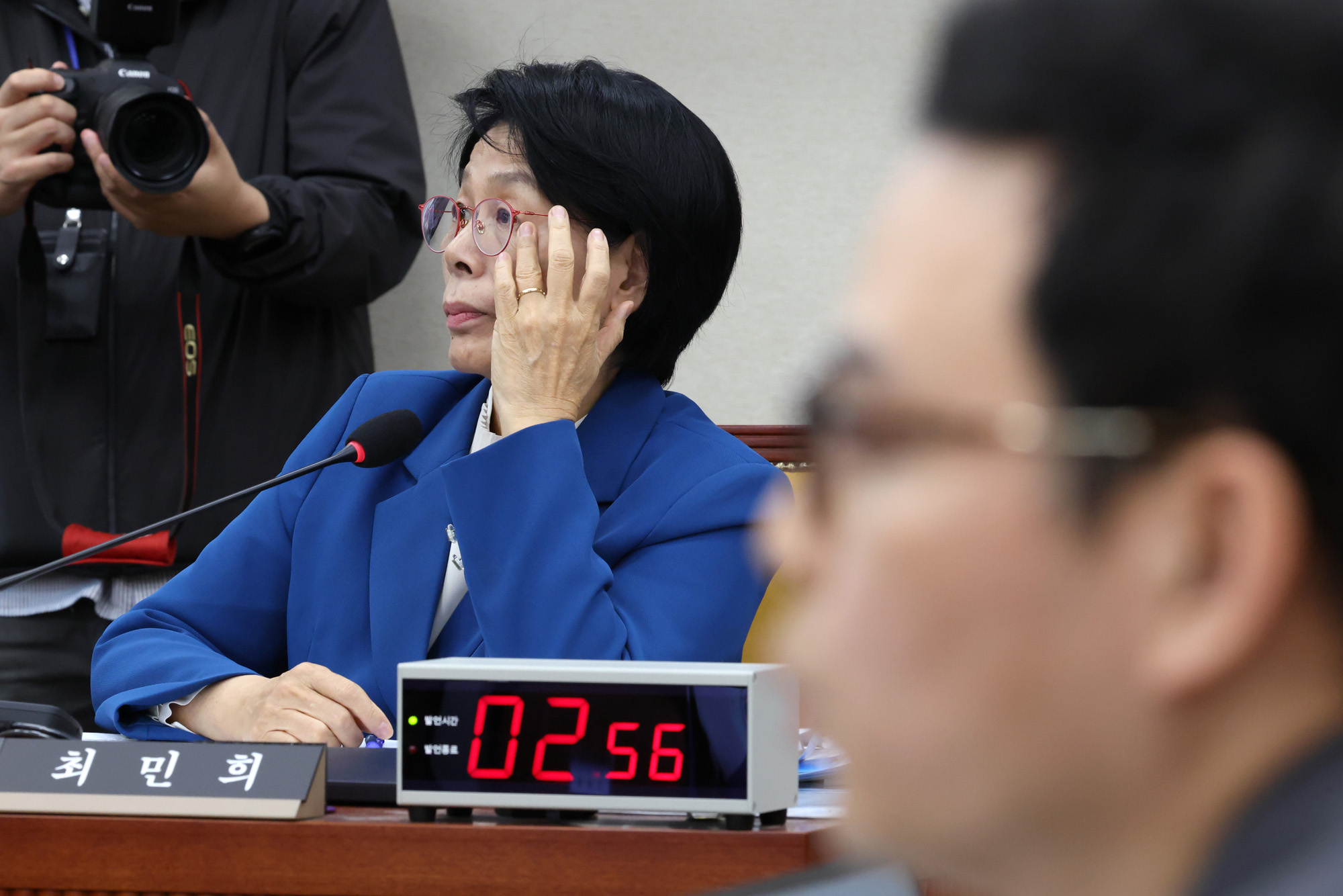 정치;국회;국정감사;국감;과학기술정보방송통신위원회;한국방송공사;최민희;최민희딸결혼;박정훈