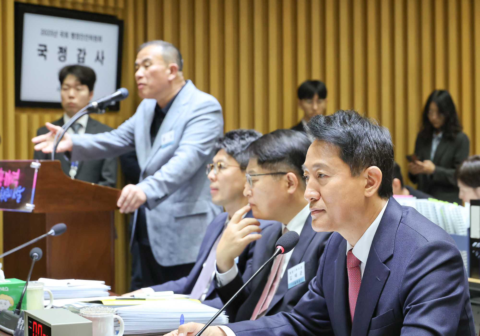 행안위;서울시 국감;오세훈;시청;국회;행정안정위원회;서울시청;명태균