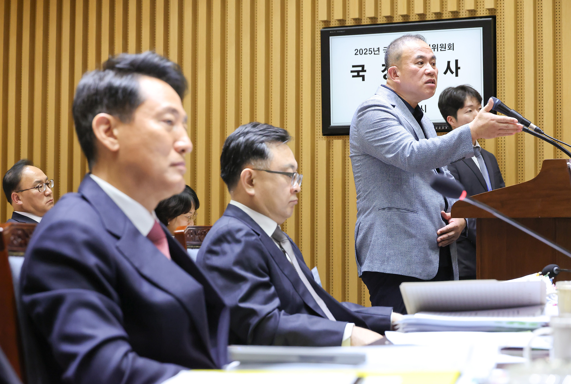 행안위;서울시 국감;오세훈;시청;국회;행정안정위원회;서울시청;명태균