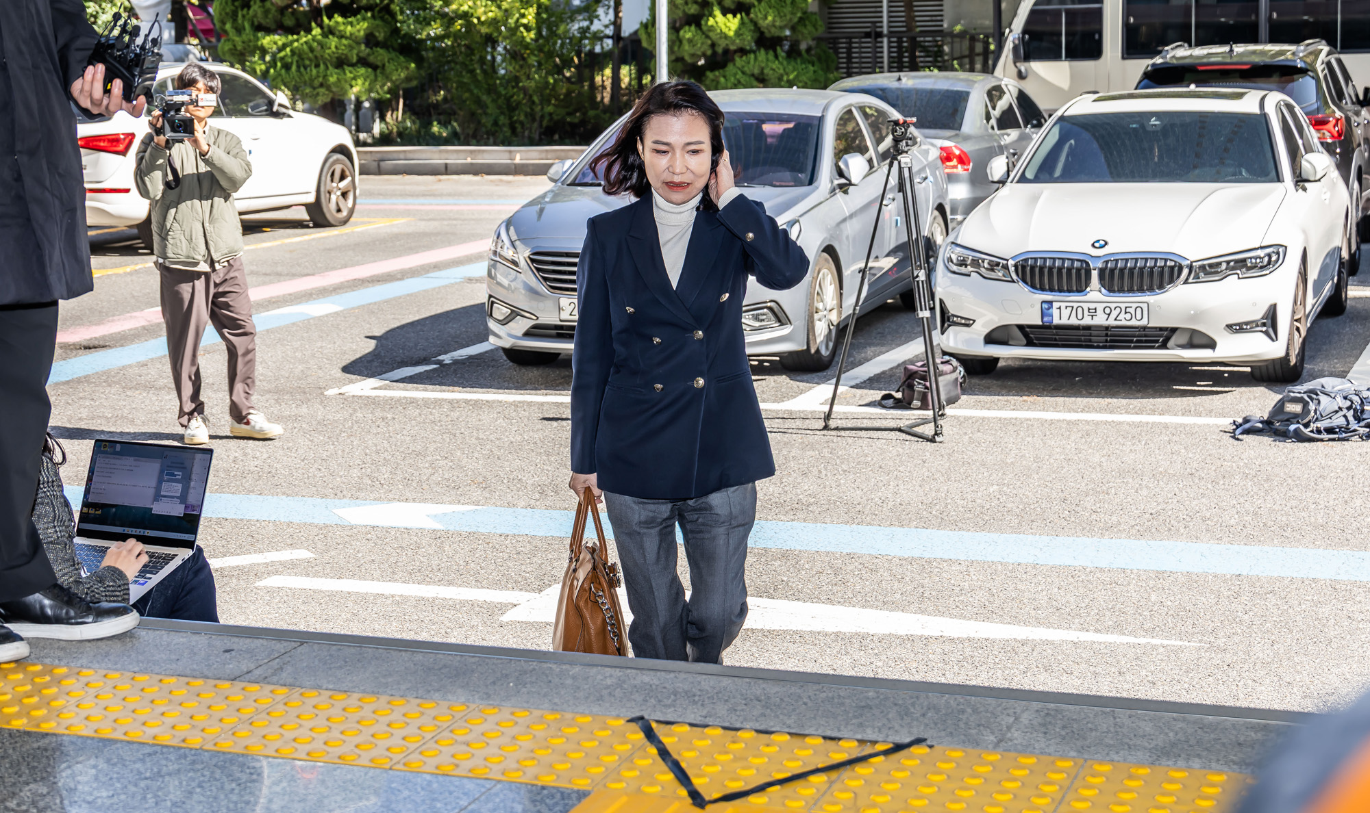 사회;인물;이진숙;이진숙전방송통신위원장;이진숙경찰3차조사;서울영등포경찰서;이진숙공직선거법국가공무원법위반혐의