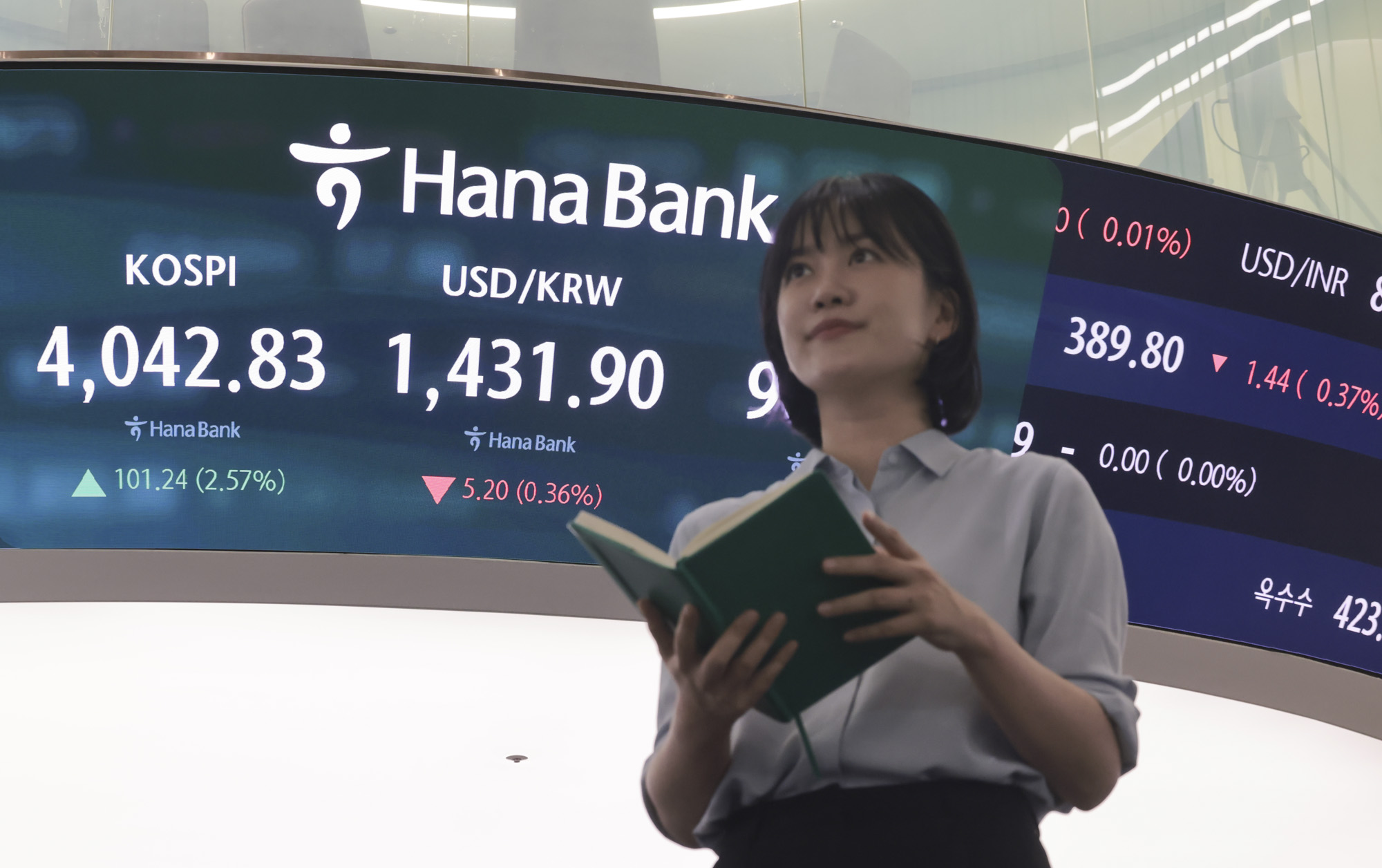 코스피;코스피4000;코스피사천;코스닥900;하나은행;주식;주가