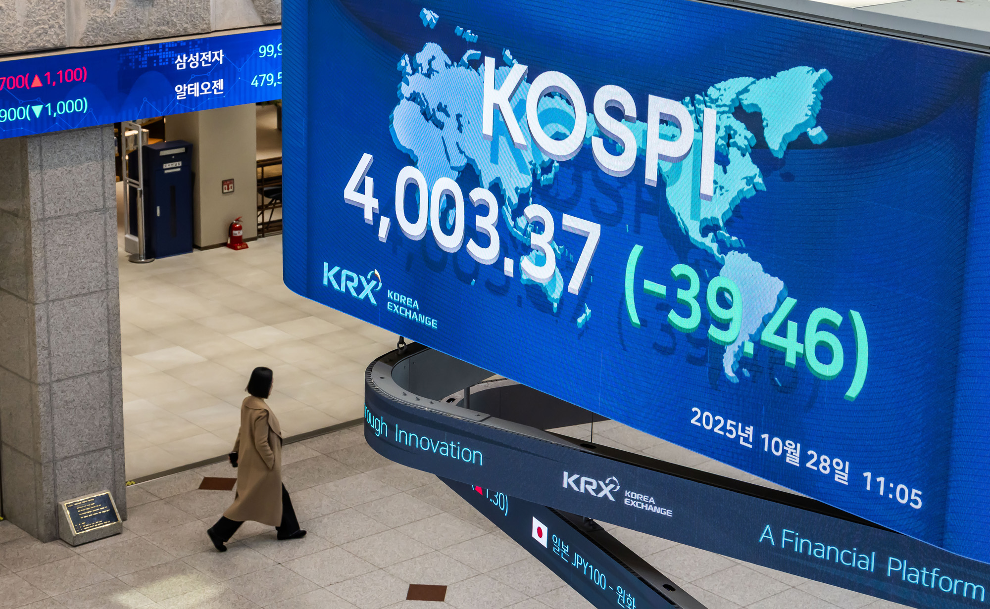 경제;주식;주가;코스피;코스피4000돌파;코스피4000;KOSPI4000;여의도한국거래소;주식상승장