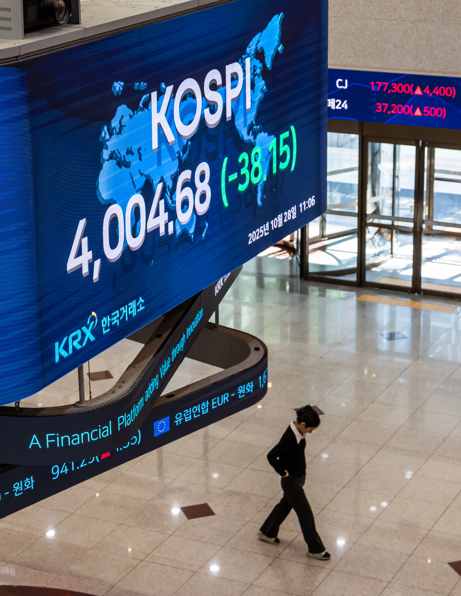 경제;주식;주가;코스피;코스피4000돌파;코스피4000;KOSPI4000;여의도한국거래소;주식상승장
