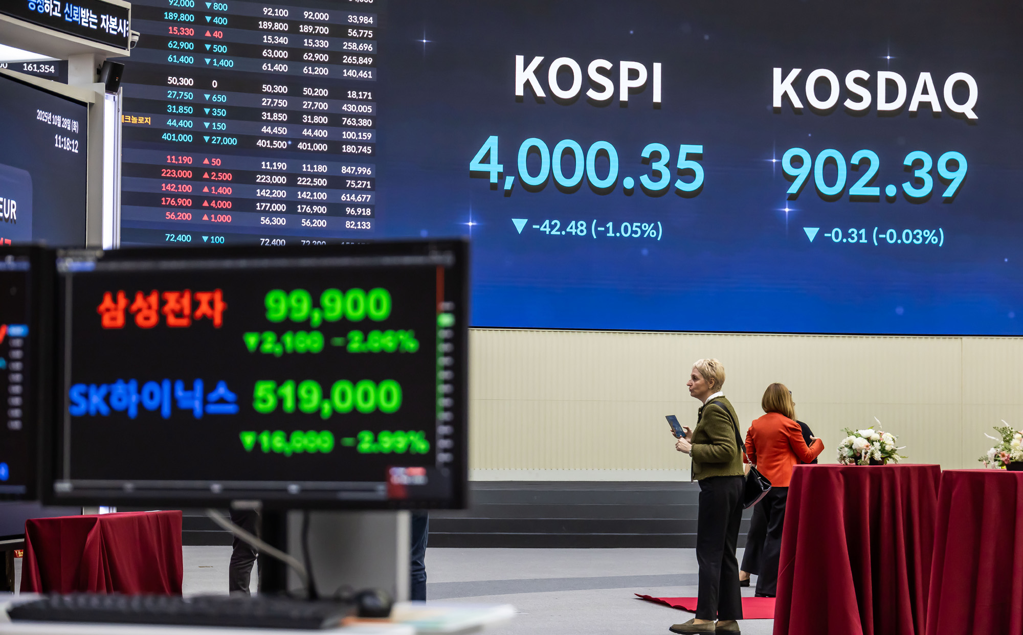 경제;주식;주가;코스피;코스피4000돌파;코스피4000;KOSPI4000;여의도한국거래소;주식상승장