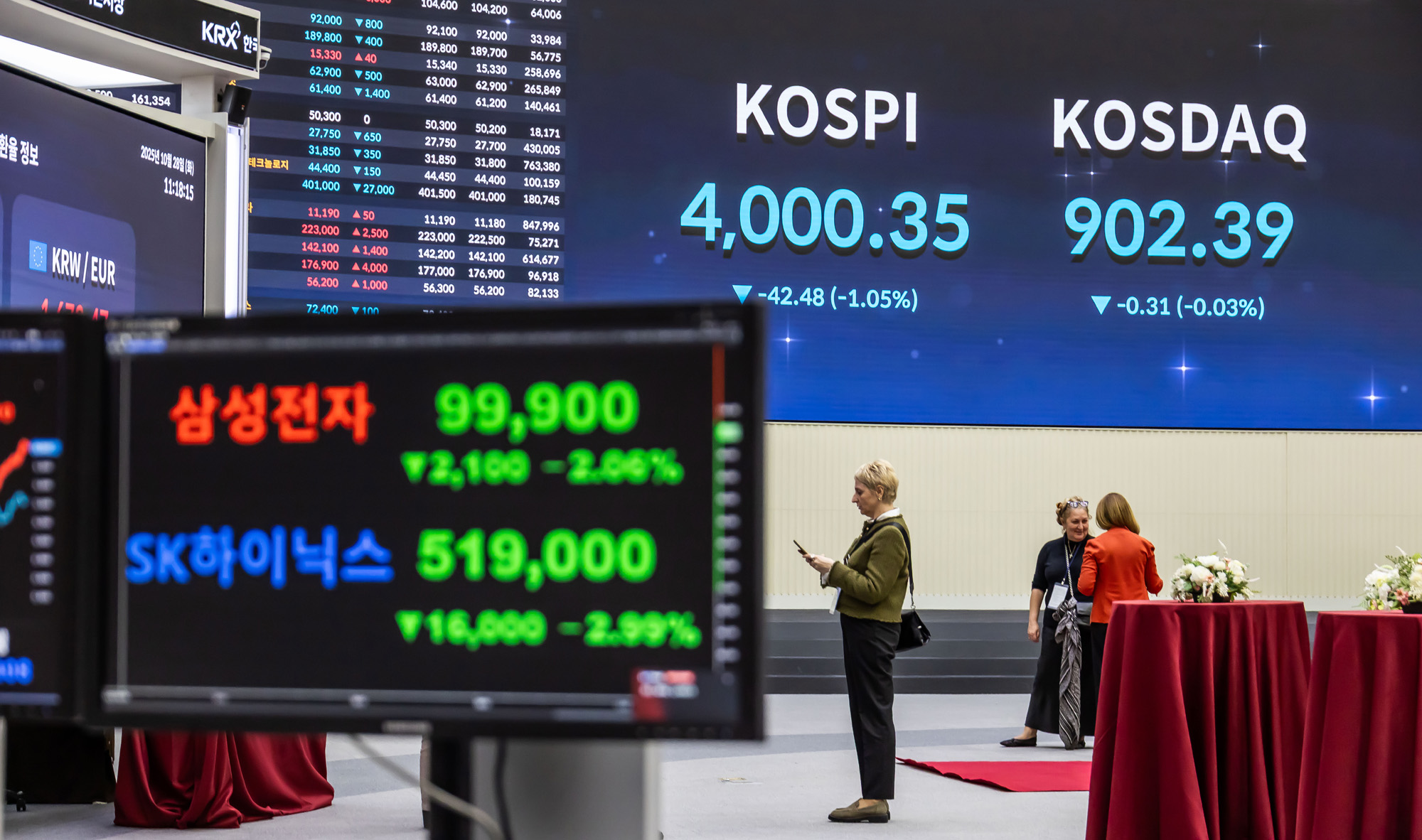 경제;주식;주가;코스피;코스피4000돌파;코스피4000;KOSPI4000;여의도한국거래소;주식상승장