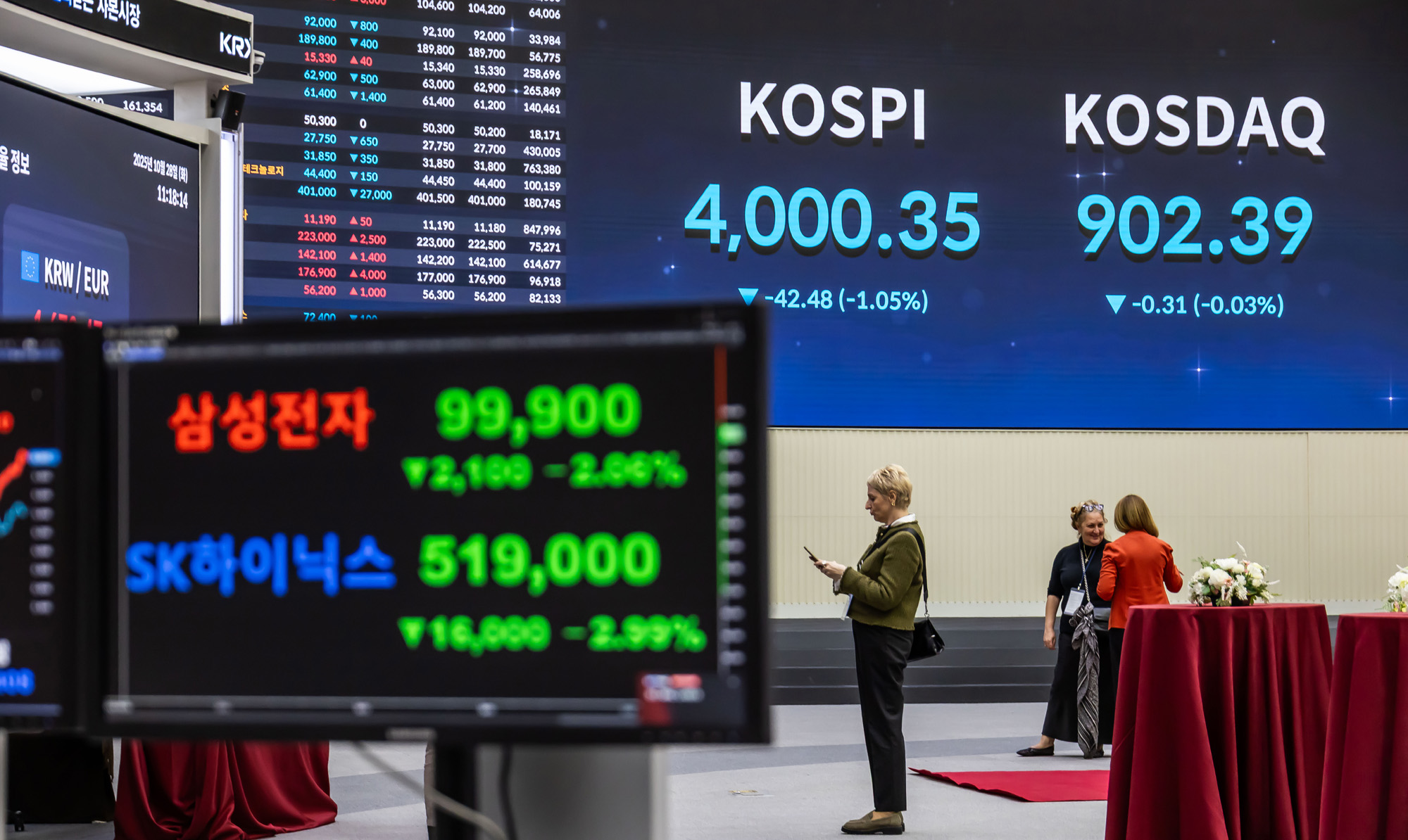 경제;주식;주가;코스피;코스피4000돌파;코스피4000;KOSPI4000;여의도한국거래소;주식상승장