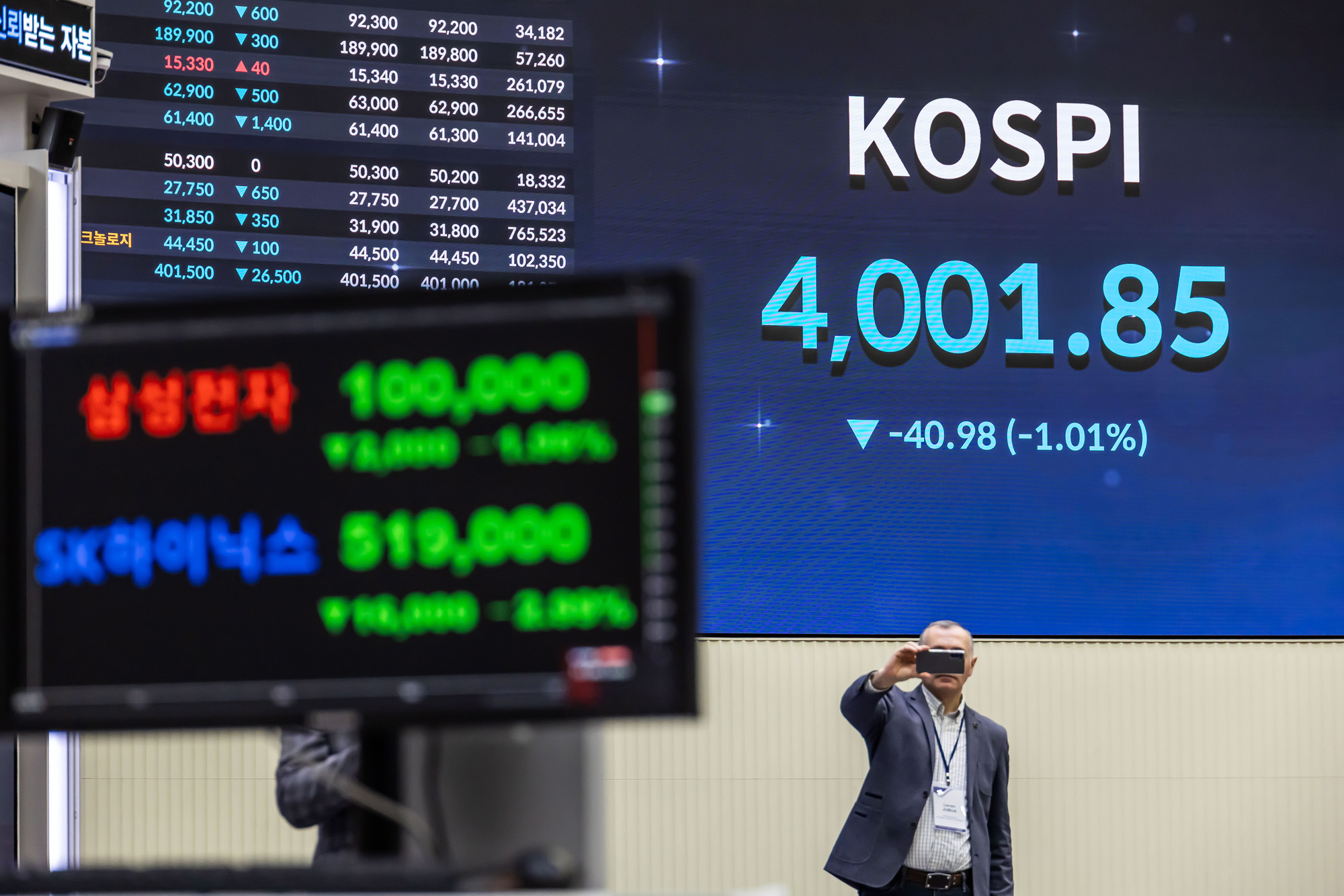 경제;주식;주가;코스피;코스피4000돌파;코스피4000;KOSPI4000;여의도한국거래소;주식상승장