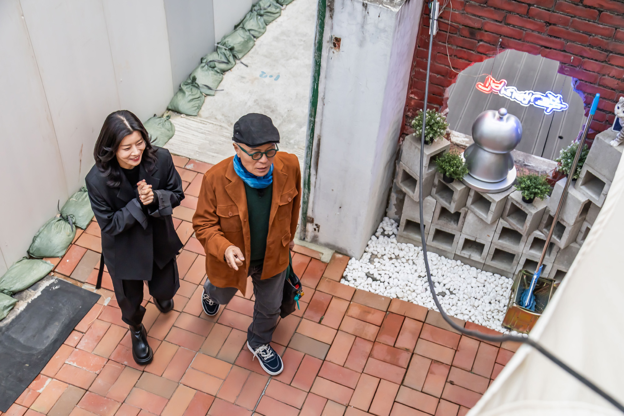 방송;연예;우먼센스;TV조선;식객허영만의백반기행현장스케치;만화가허영만;허영만백반기행촬영