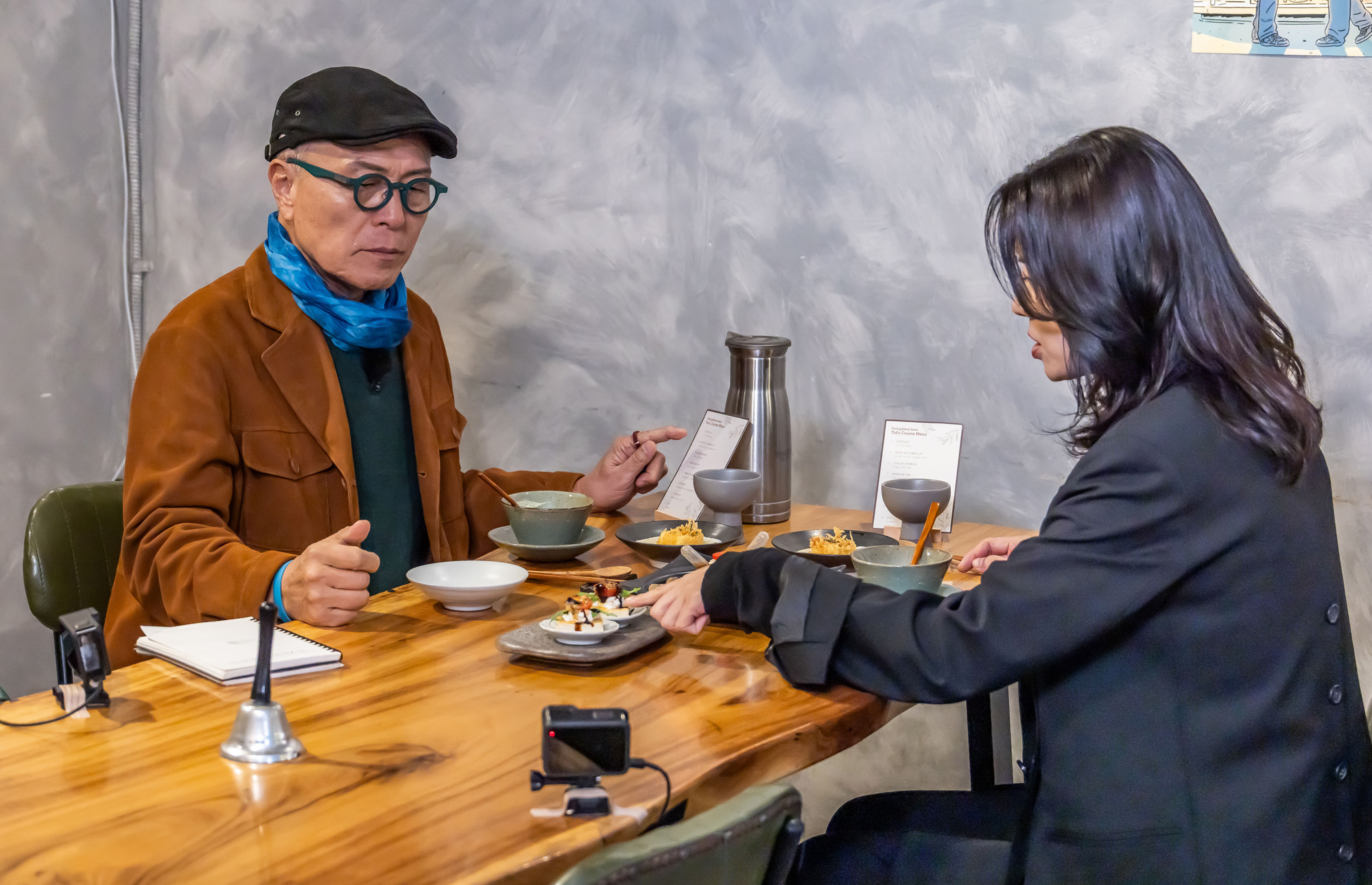 방송;연예;우먼센스;TV조선;식객허영만의백반기행현장스케치;만화가허영만;허영만백반기행촬영