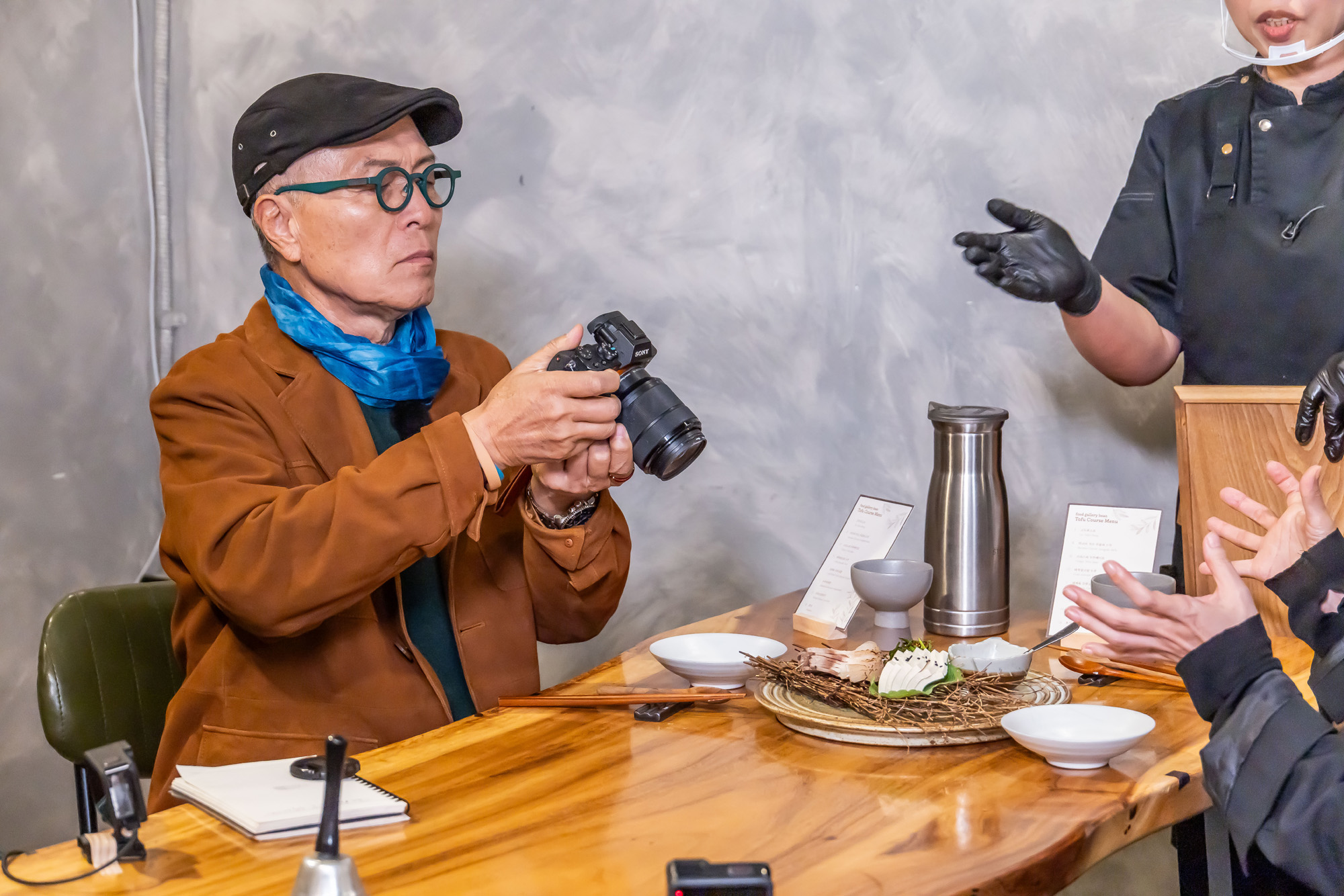 방송;연예;우먼센스;TV조선;식객허영만의백반기행현장스케치;만화가허영만;허영만백반기행촬영