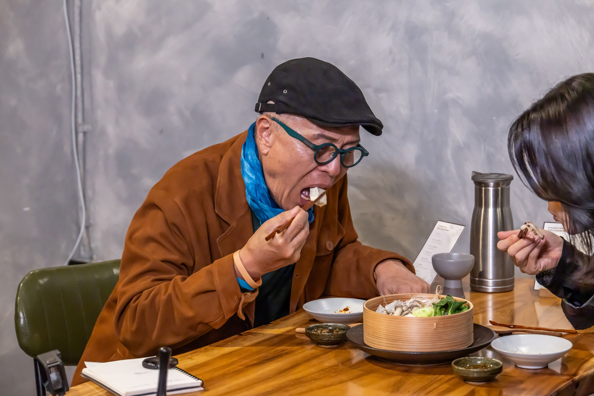 방송;연예;우먼센스;TV조선;식객허영만의백반기행현장스케치;만화가허영만;허영만백반기행촬영