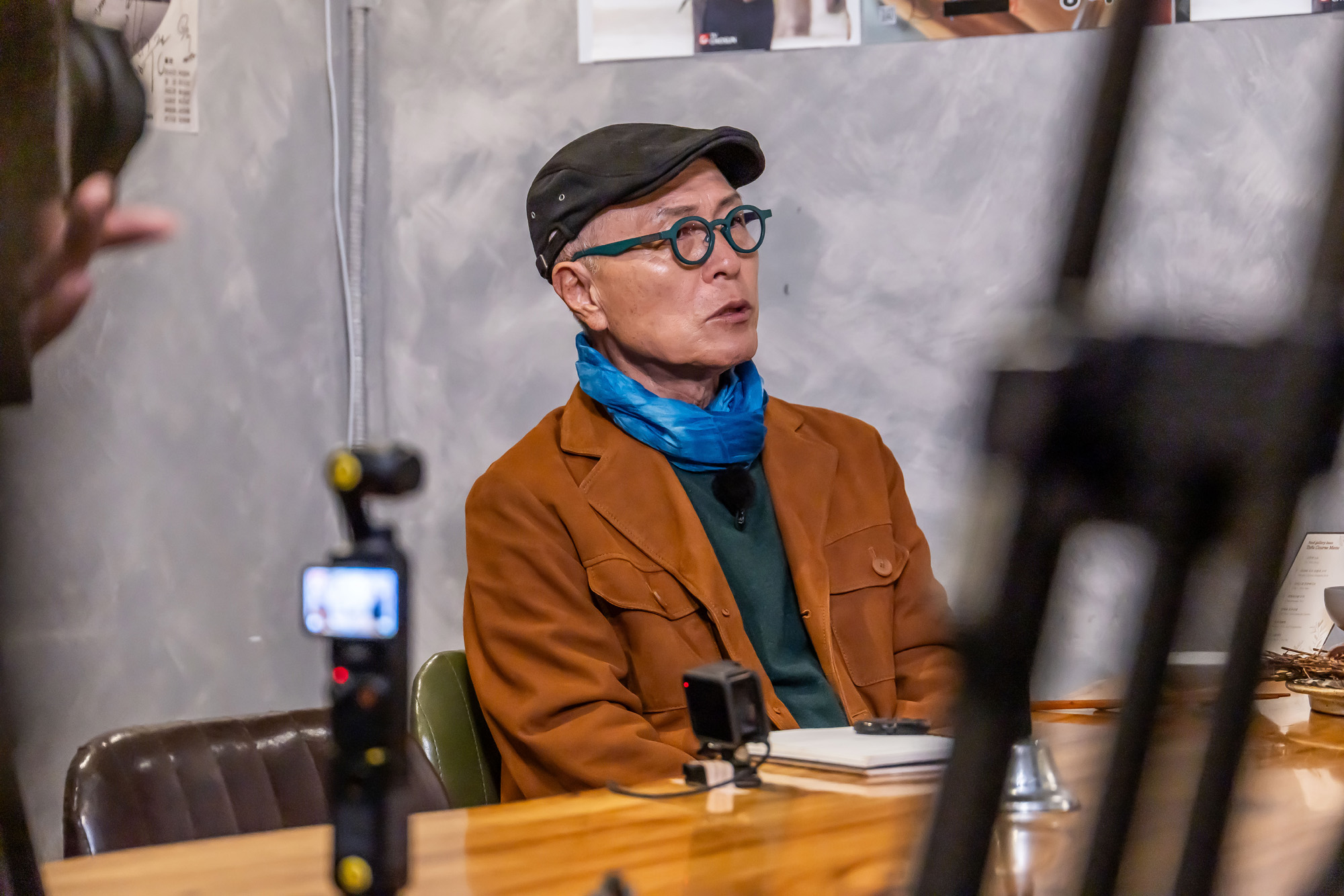 방송;연예;우먼센스;TV조선;식객허영만의백반기행현장스케치;만화가허영만;허영만백반기행촬영