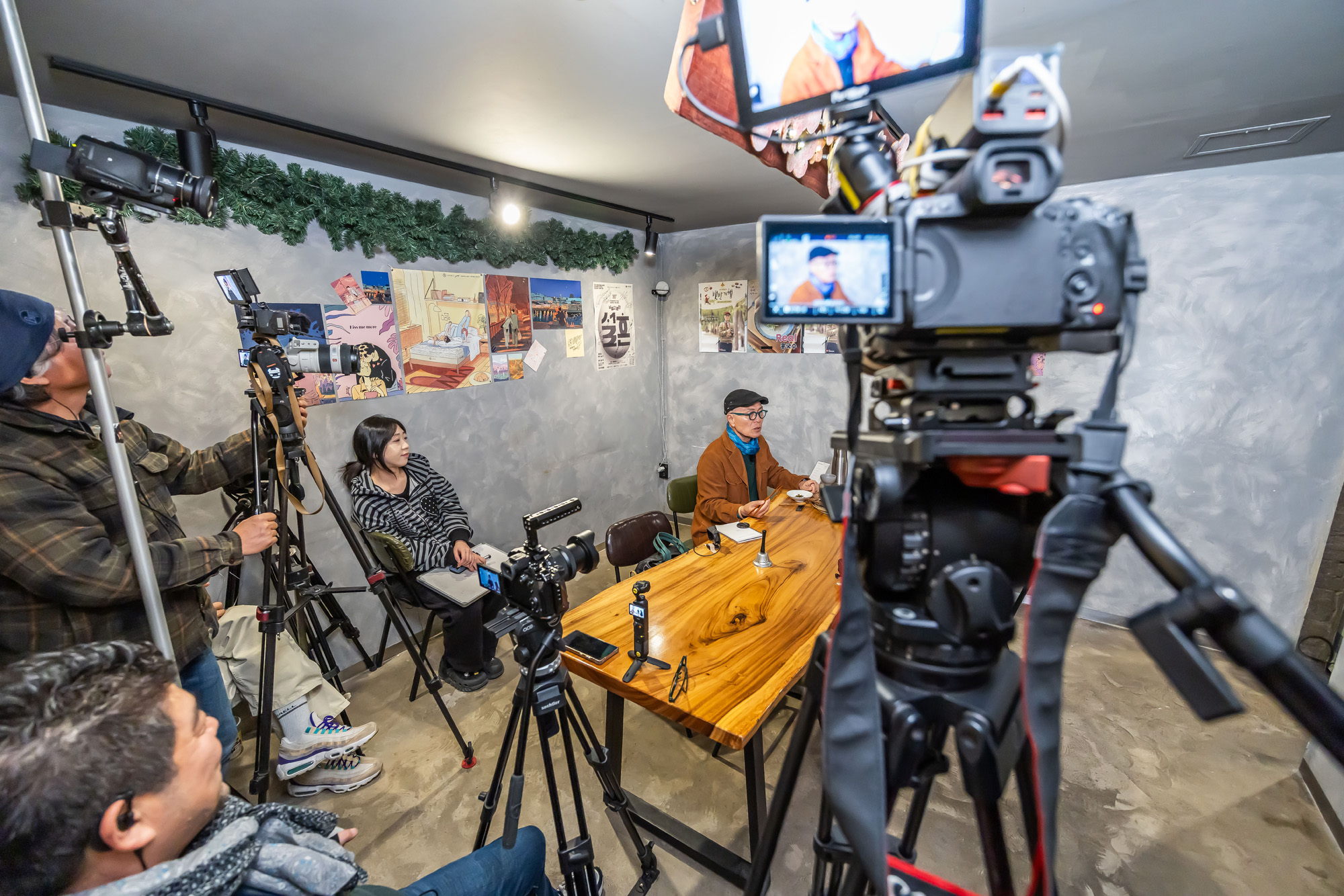 방송;연예;우먼센스;TV조선;식객허영만의백반기행현장스케치;만화가허영만;허영만백반기행촬영