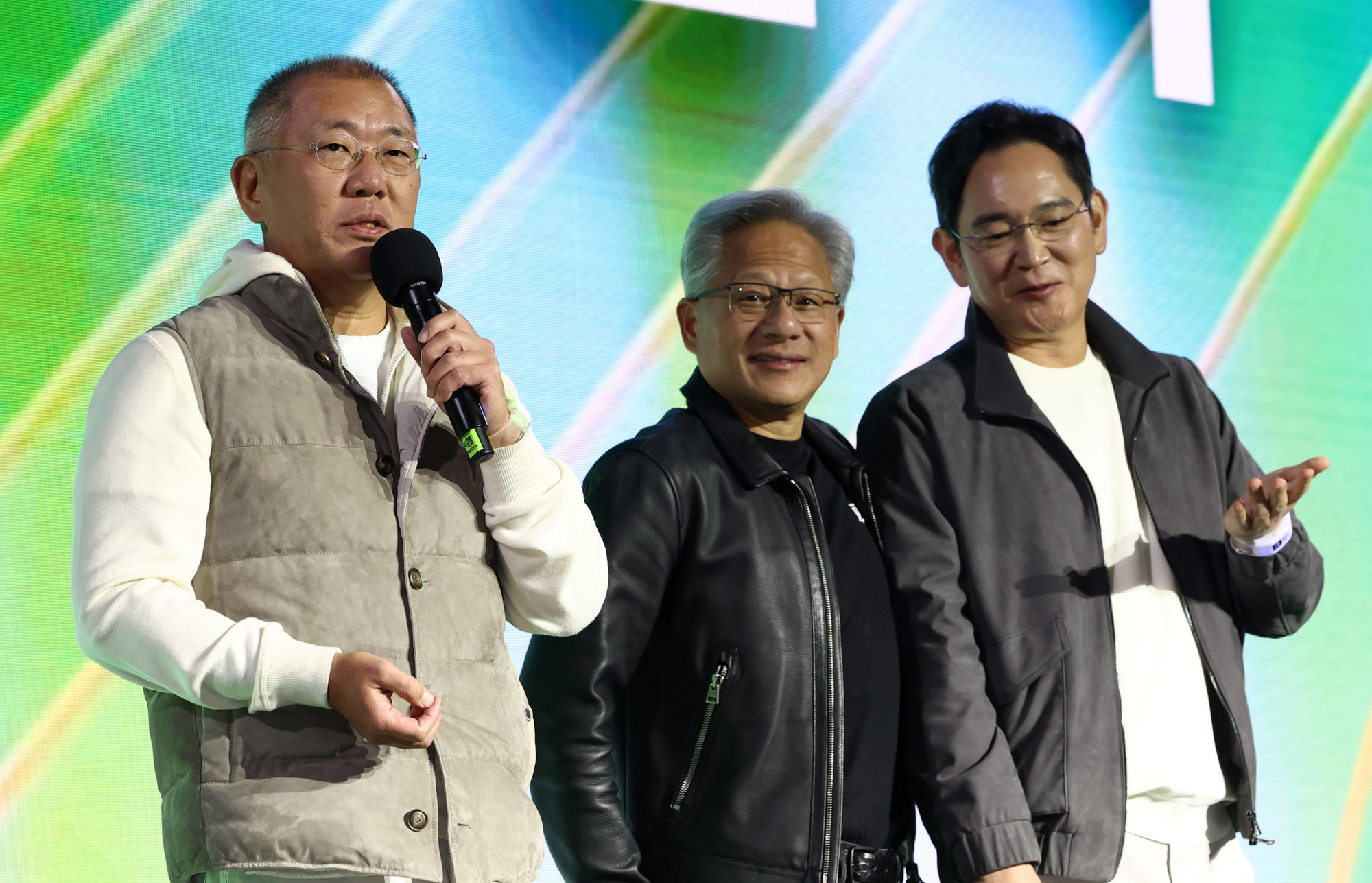 젠슨황;젠슨 황;이재용;정의선;엔비디아;코엑스