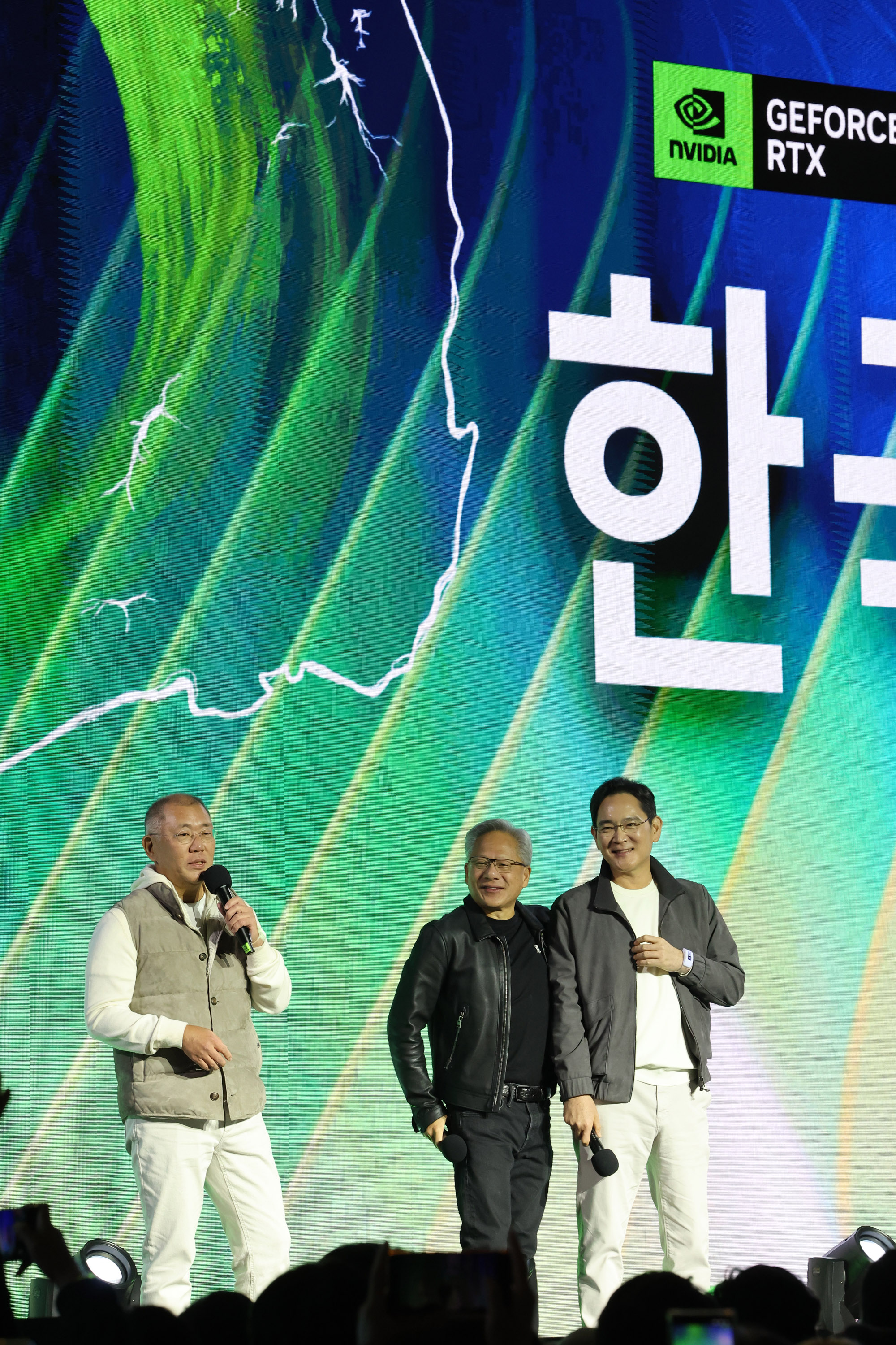 젠슨황;젠슨 황;이재용;정의선;엔비디아;코엑스