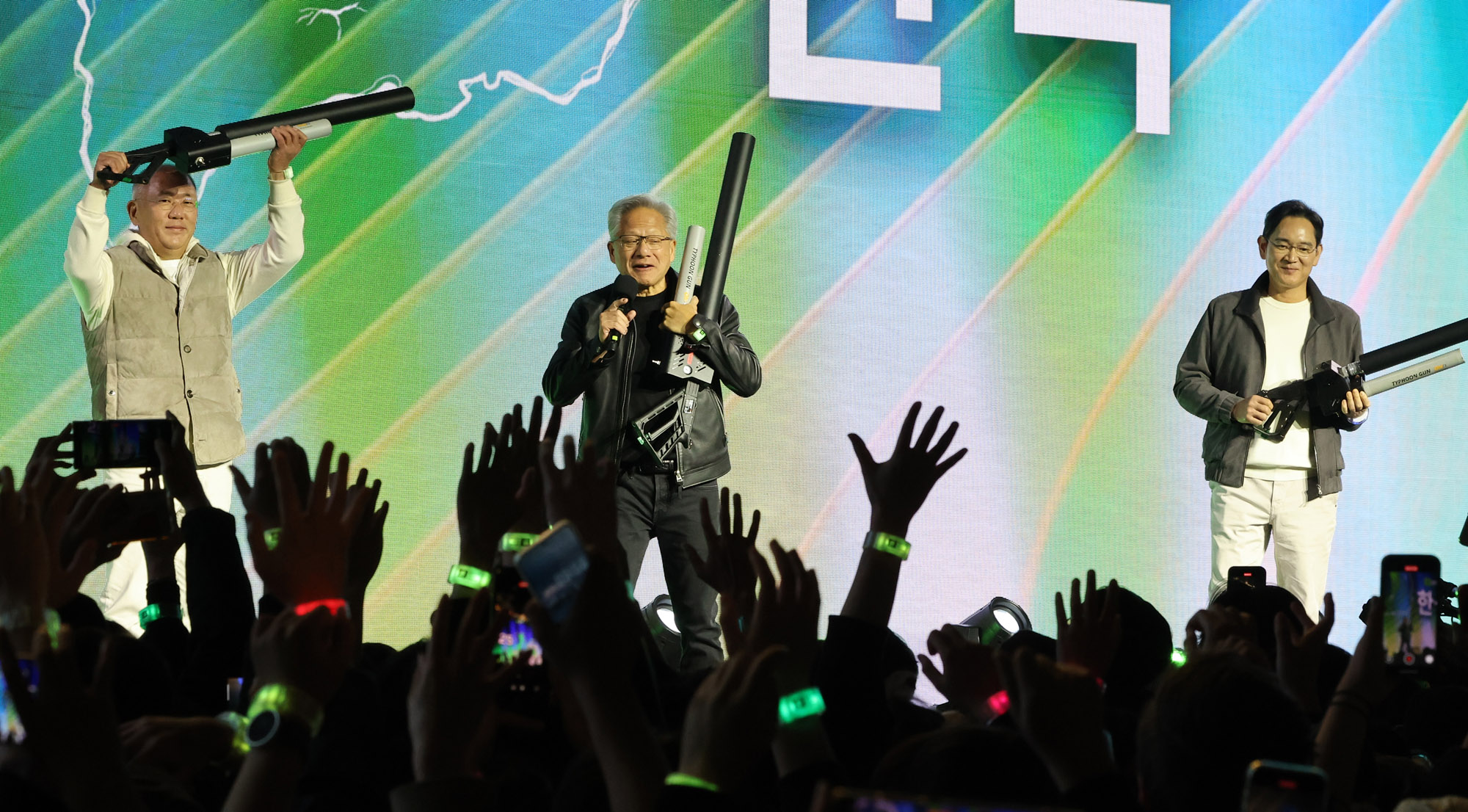 젠슨황;젠슨 황;이재용;정의선;엔비디아;코엑스