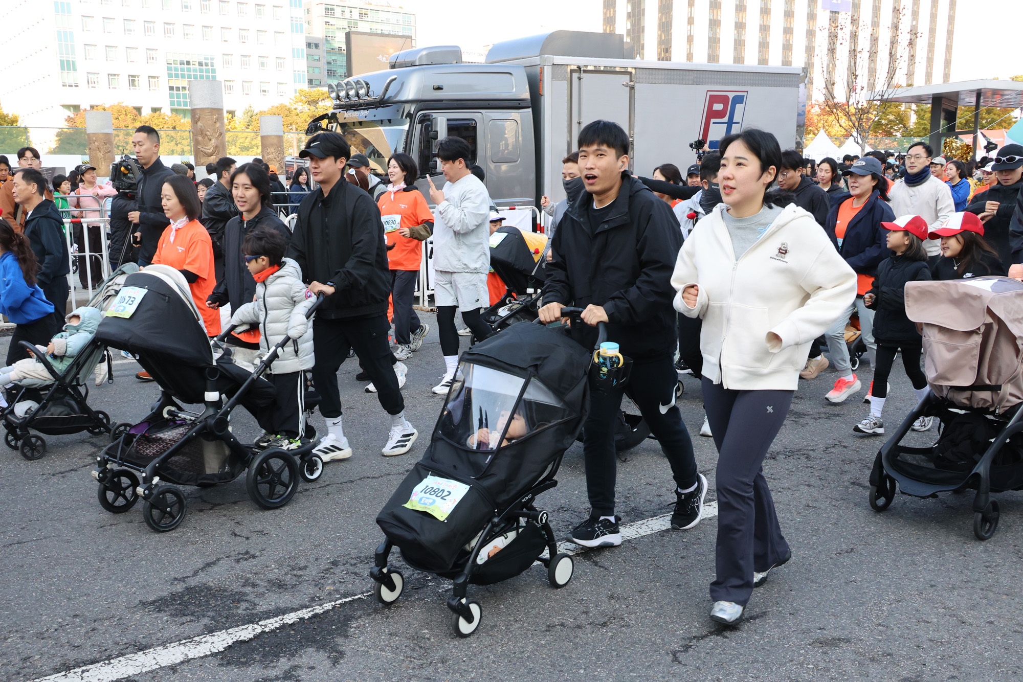 사회;문화;서울유아차런;유모차런닝