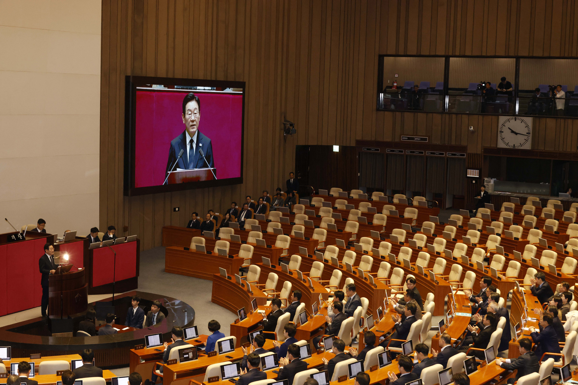 정치;국회;본회의;대통령시정연설;이재명대통령 내년도정부예산안;이재명