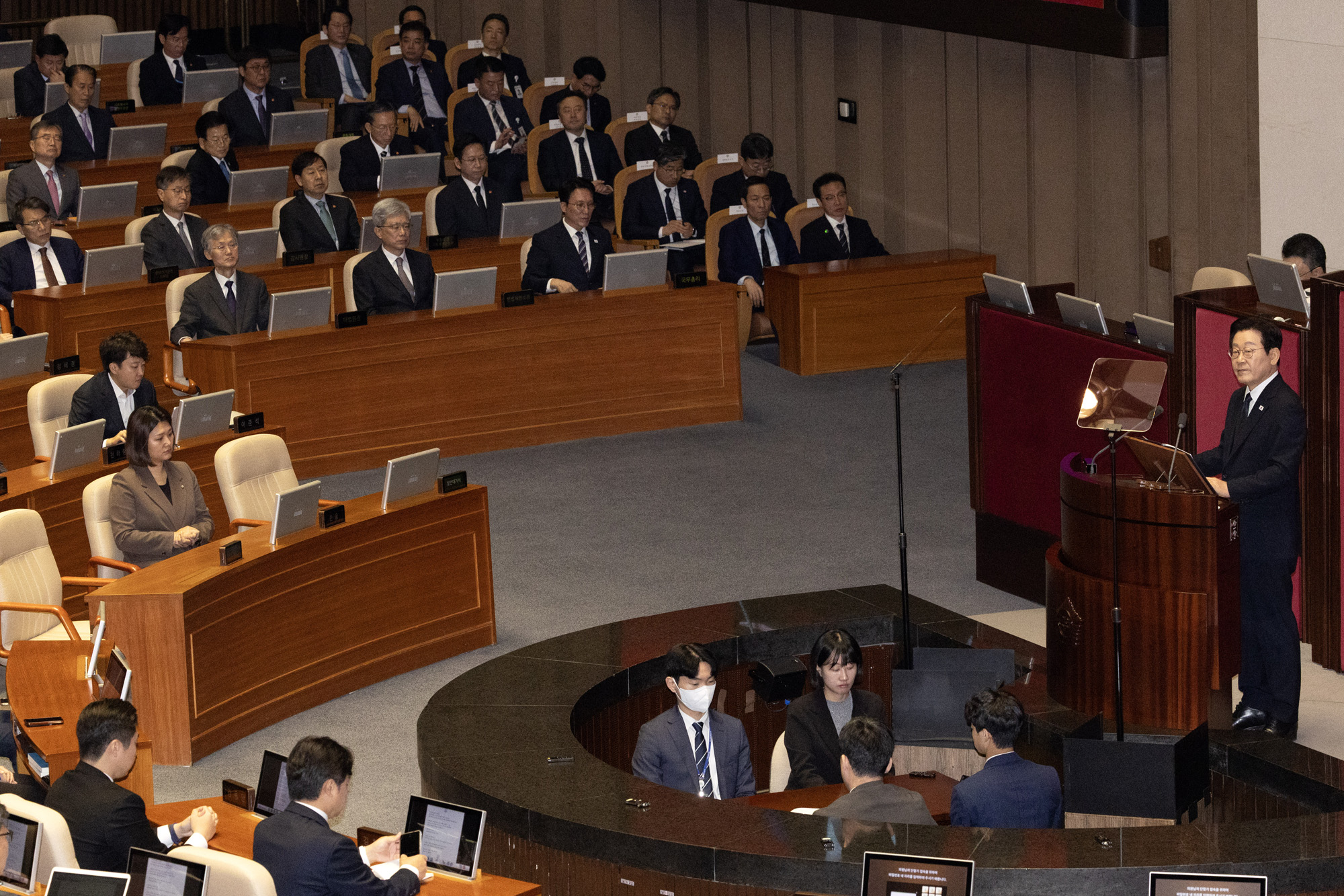 정치;국회;본회의;대통령시정연설;이재명대통령 내년도정부예산안;이재명