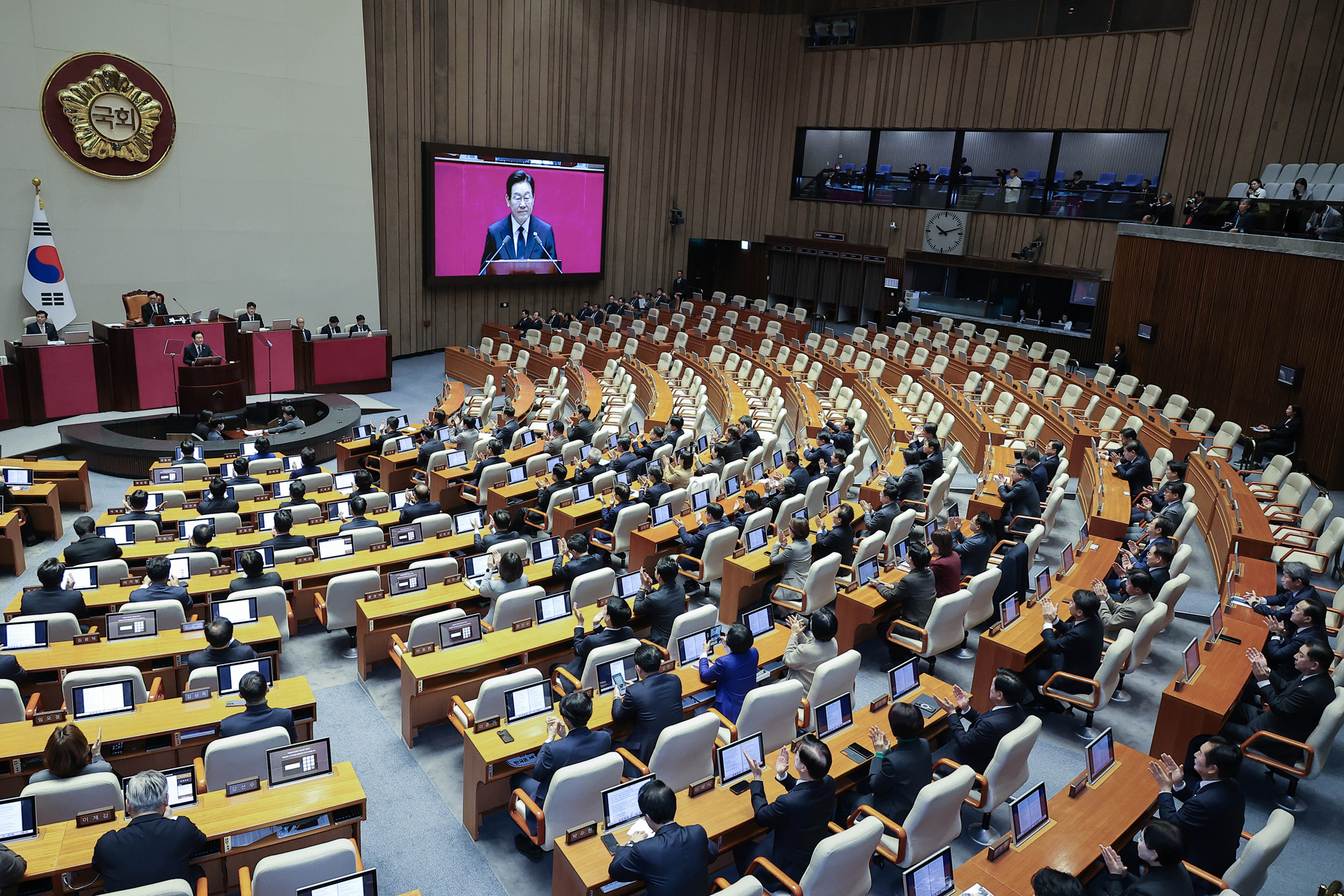 정치;국회;본회의;대통령시정연설;이재명대통령 내년도정부예산안;이재명