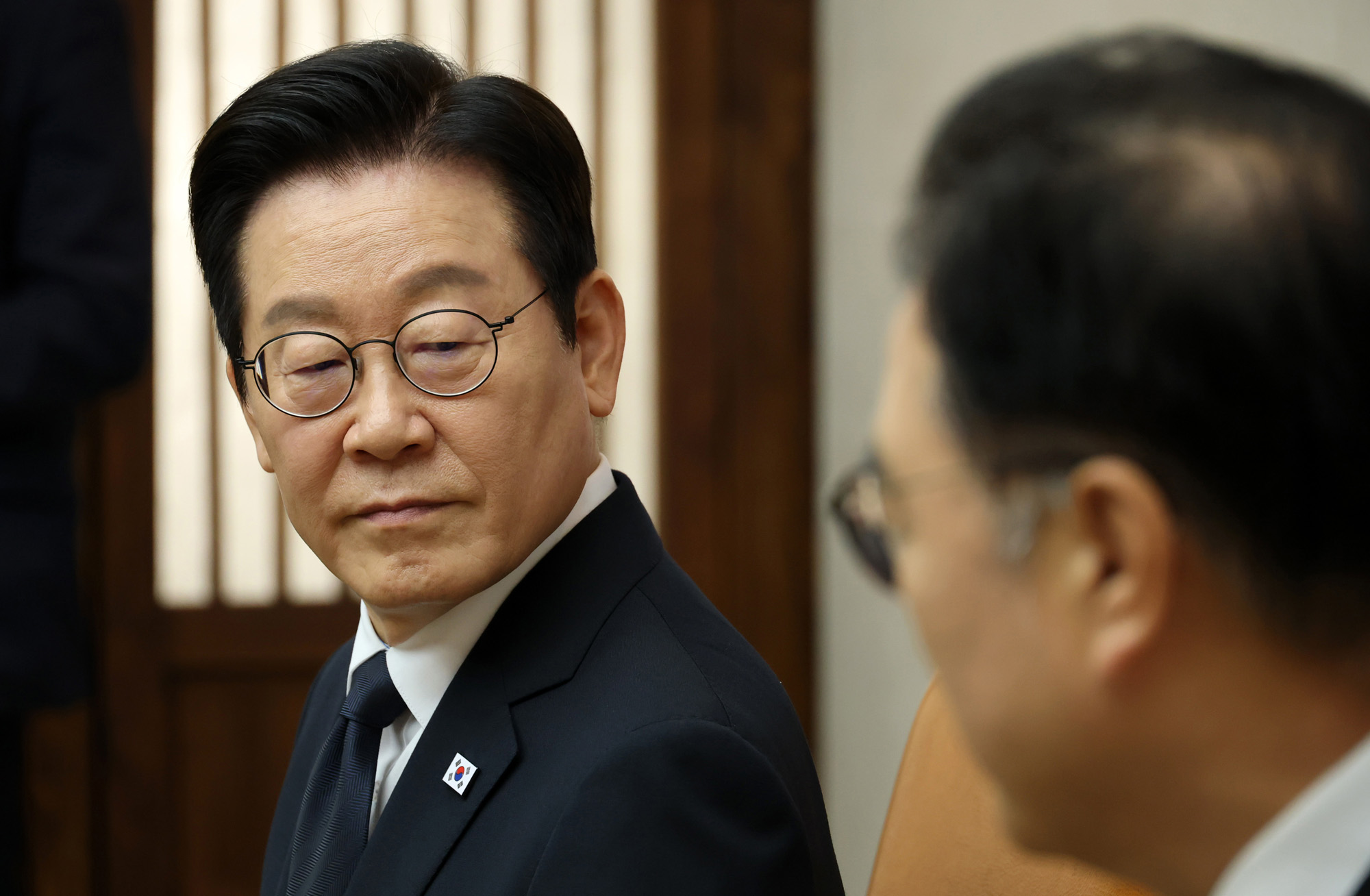 정치;국회;이재명대통령 시정연설;이재명 5부요인환담.조희대;우원식;이재명