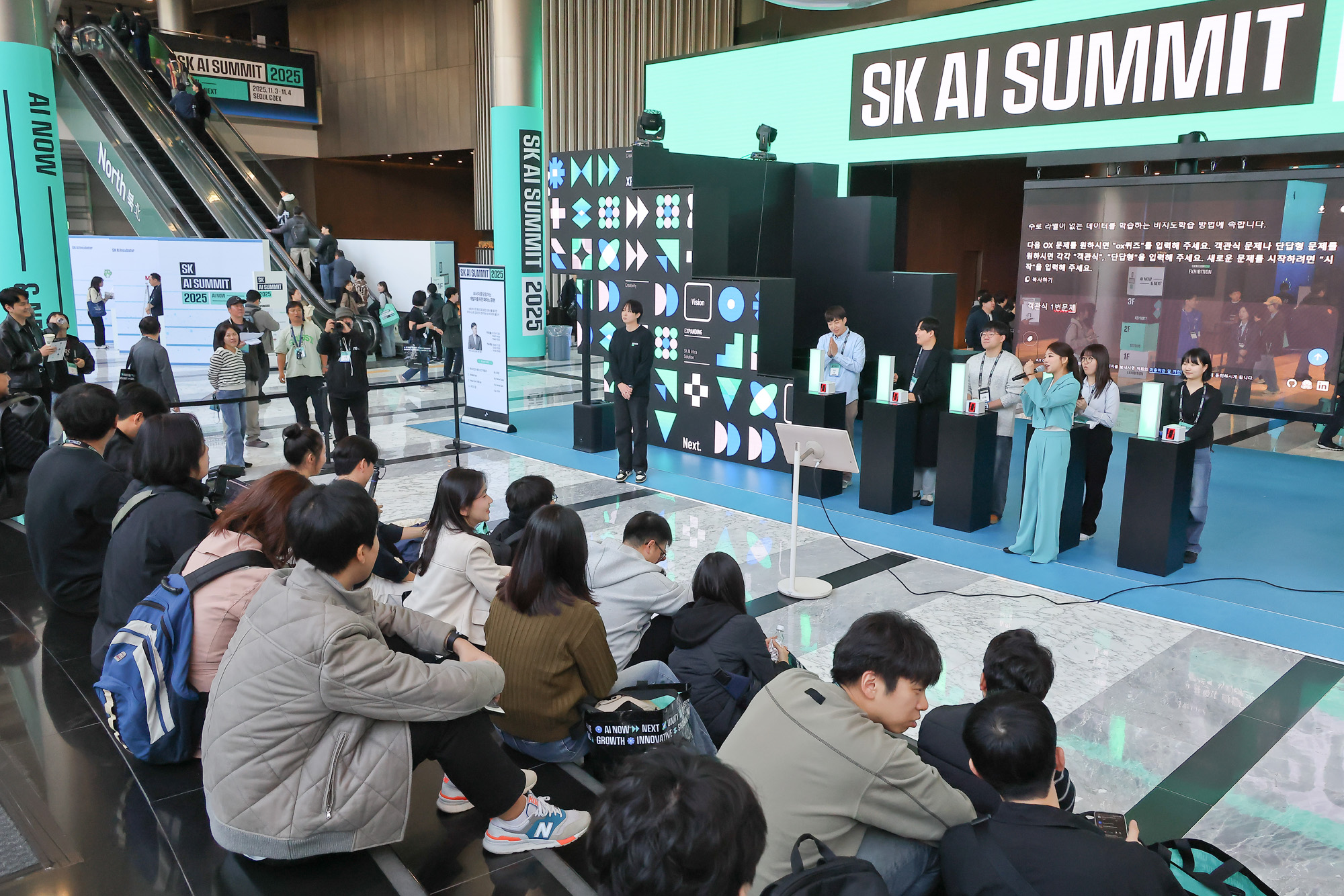 SK;AI;서밋;2025;엔비디아;메모리;고대역메모리;전시;코엑스;인프라
