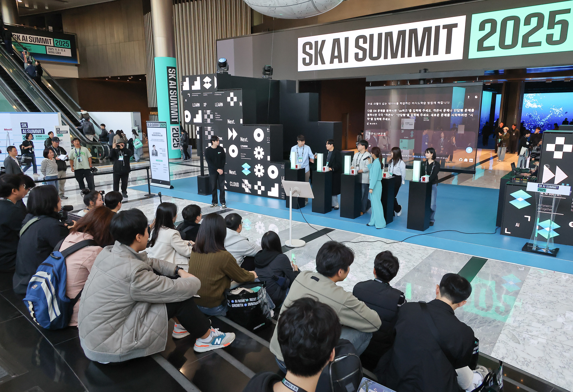 SK;AI;서밋;2025;엔비디아;메모리;고대역메모리;전시;코엑스;인프라