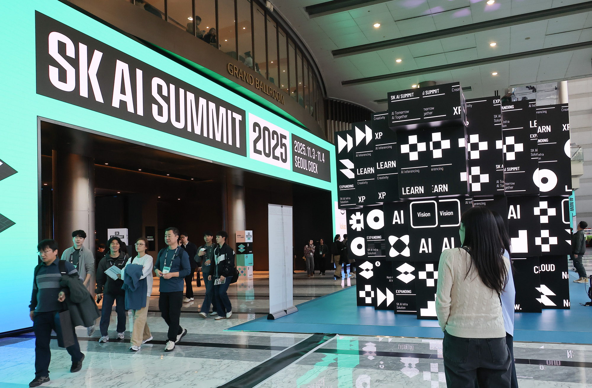 SK;AI;서밋;2025;엔비디아;메모리;고대역메모리;전시;코엑스;인프라