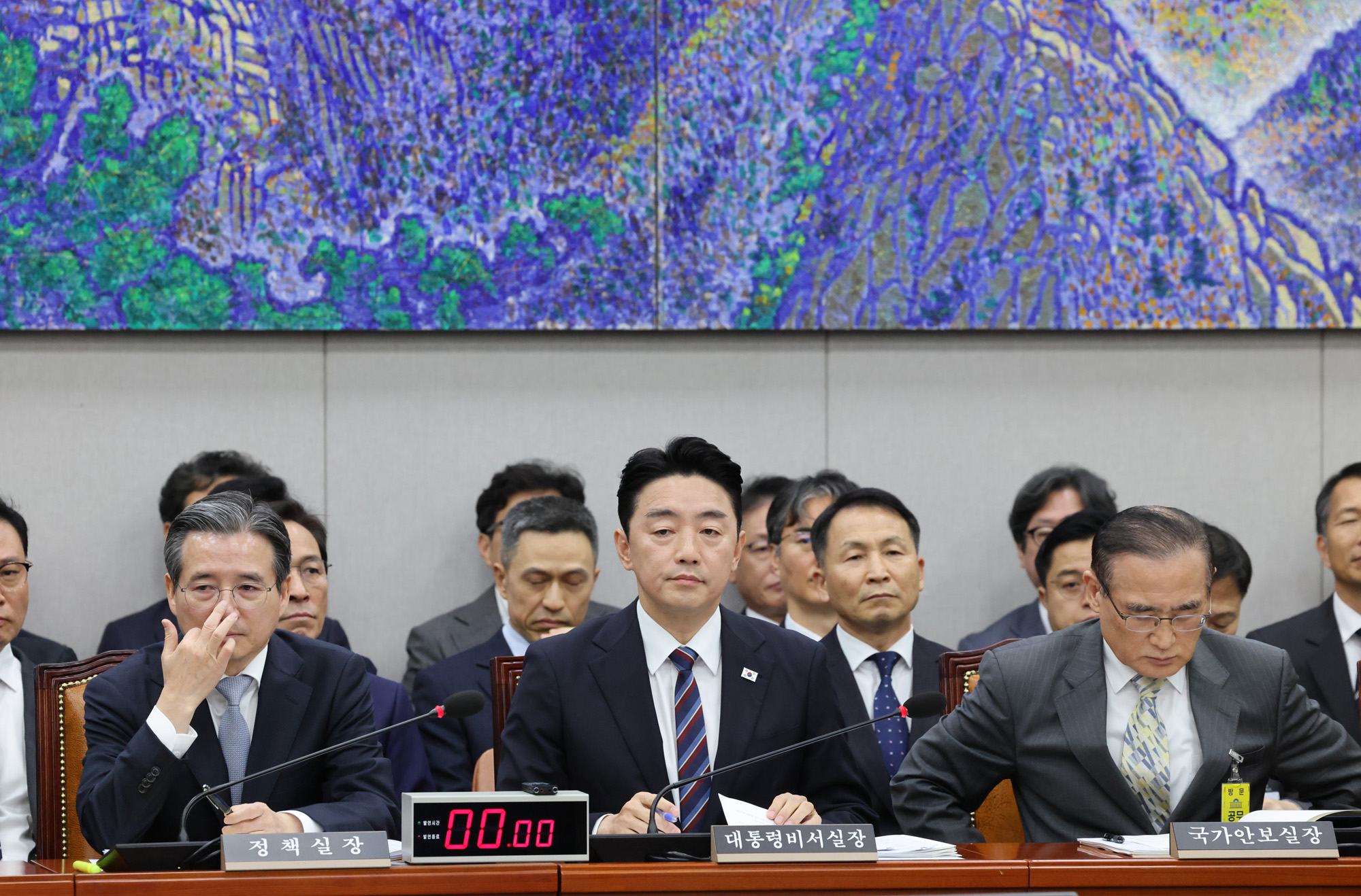 정치;국회;운영위원회;대통령실 국정감사;강훈식 대통령비서실장