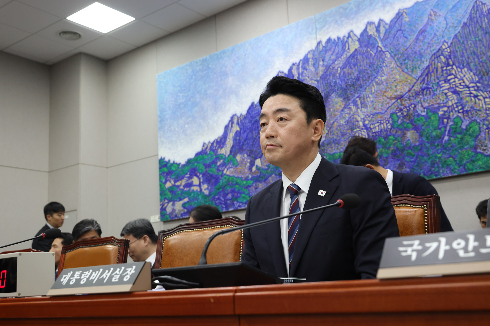 정치;국회;운영위원회;대통령실 국정감사;강훈식 대통령비서실장