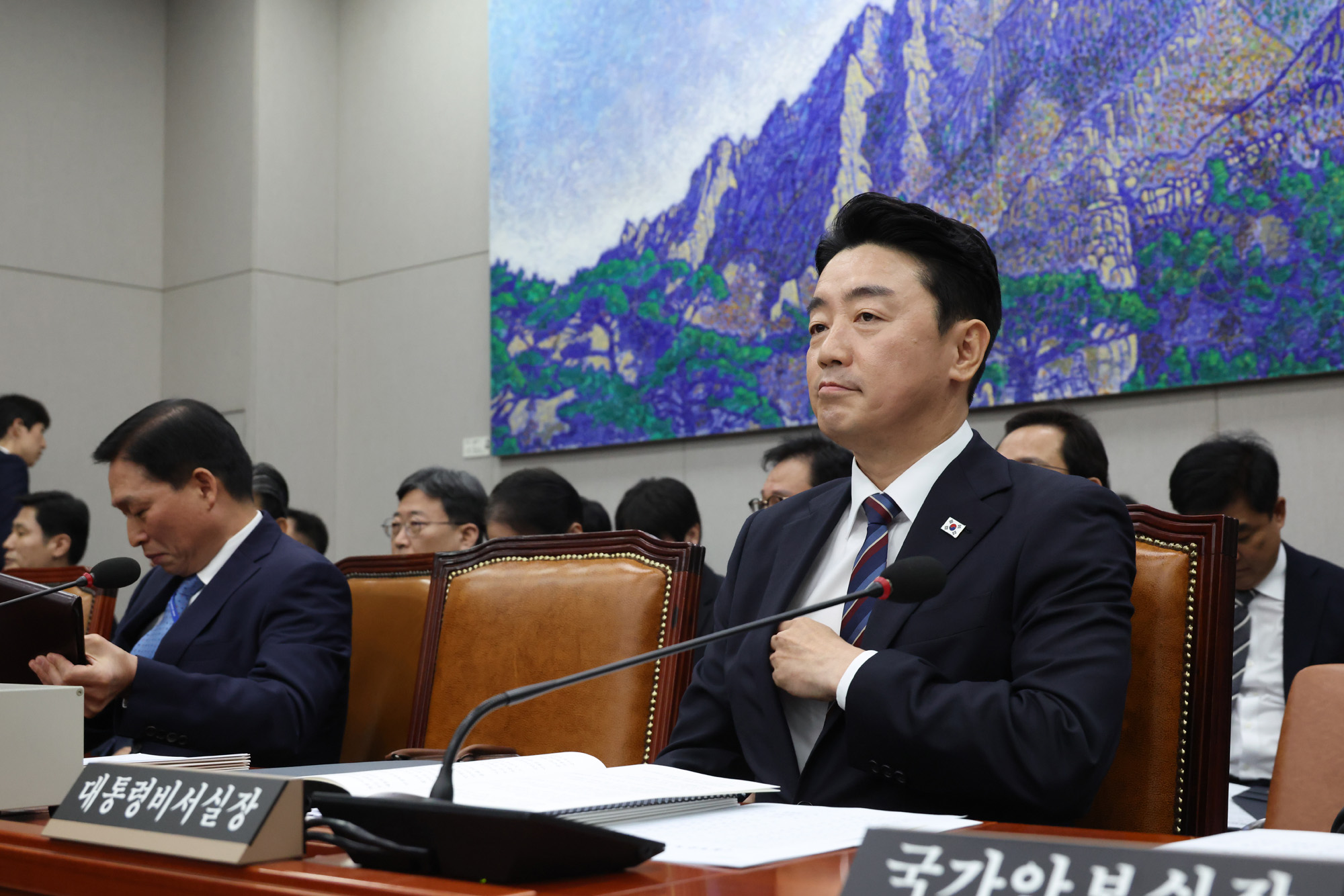 정치;국회;운영위원회;대통령실 국정감사;강훈식 대통령비서실장