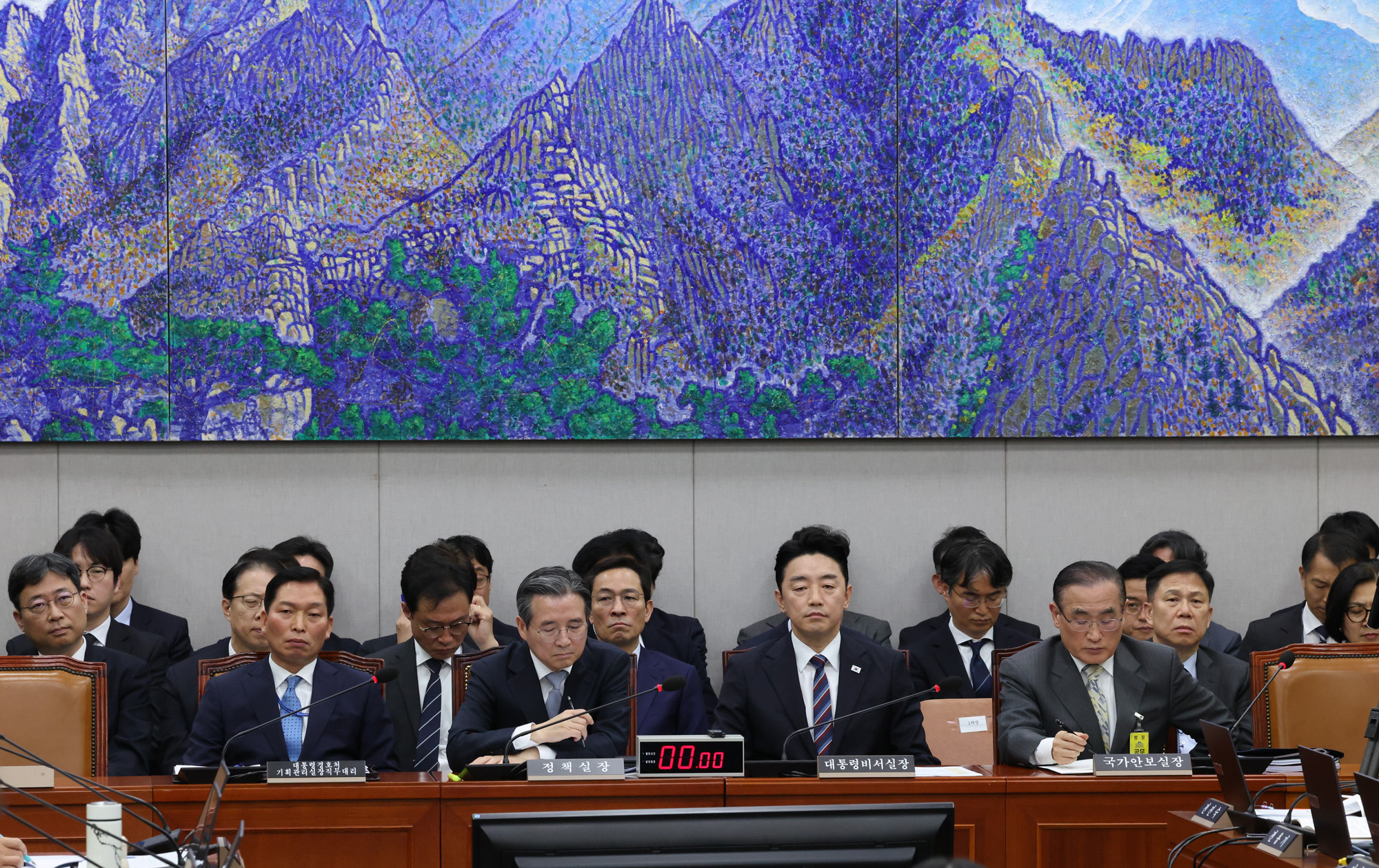 정치;국회;운영위원회;대통령실 국정감사;강훈식 대통령비서실장