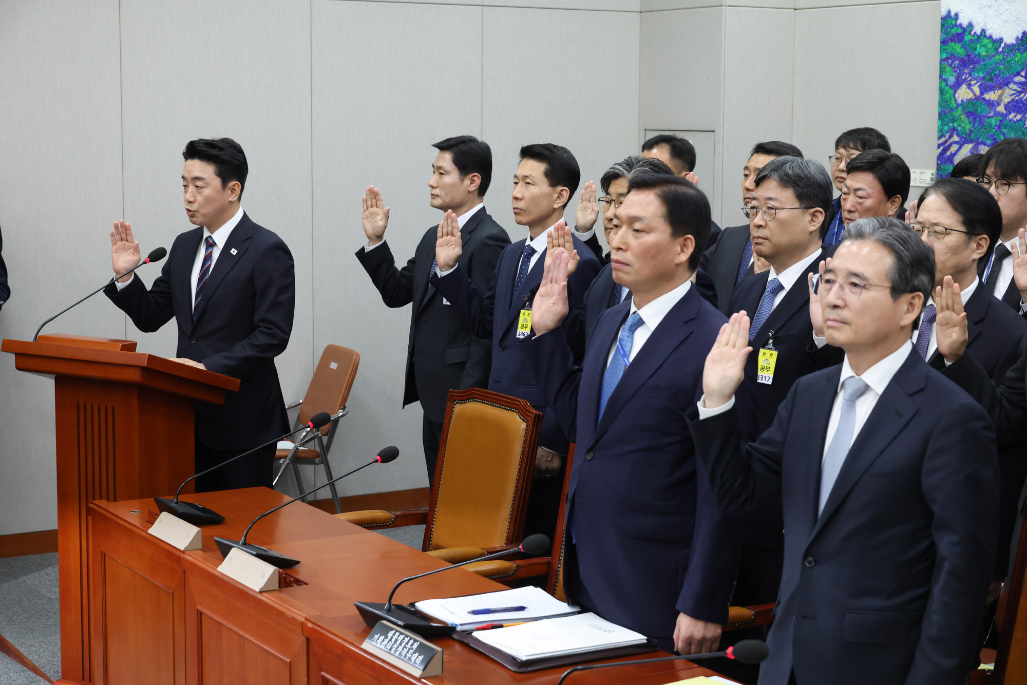 정치;국회;운영위원회;대통령실 국정감사;강훈식 대통령비서실장