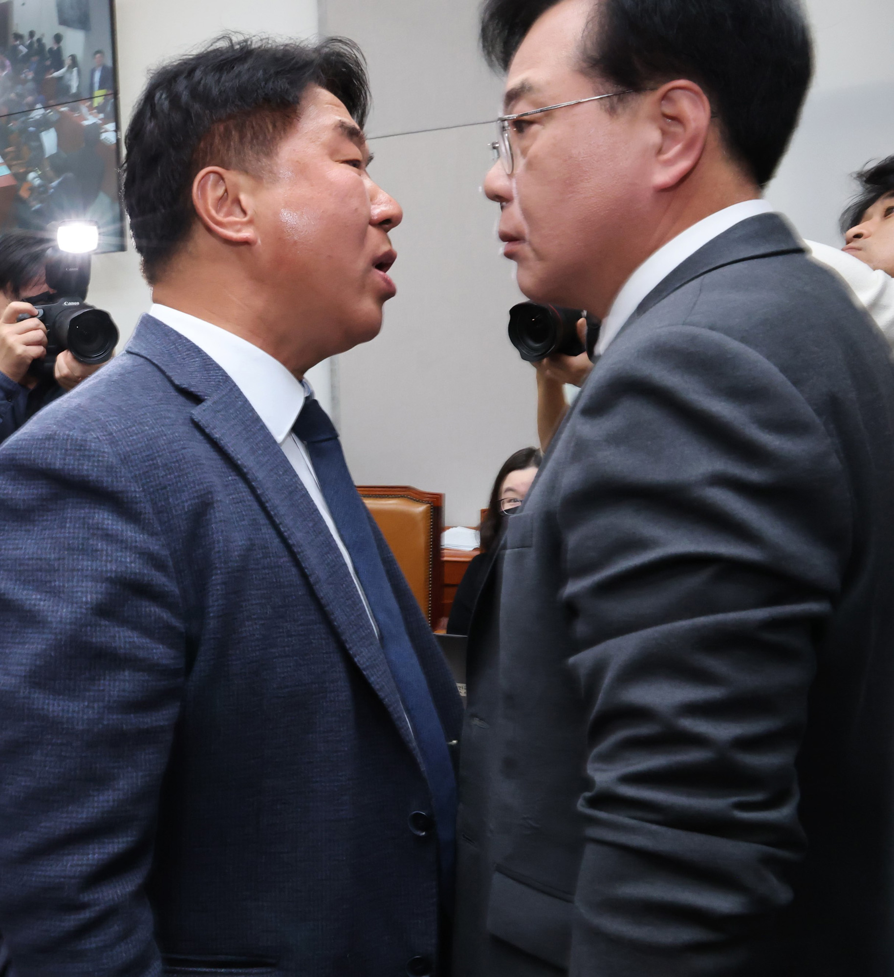 정치;국회;운영위원회;대통령실 국정감사;이기헌;송언석