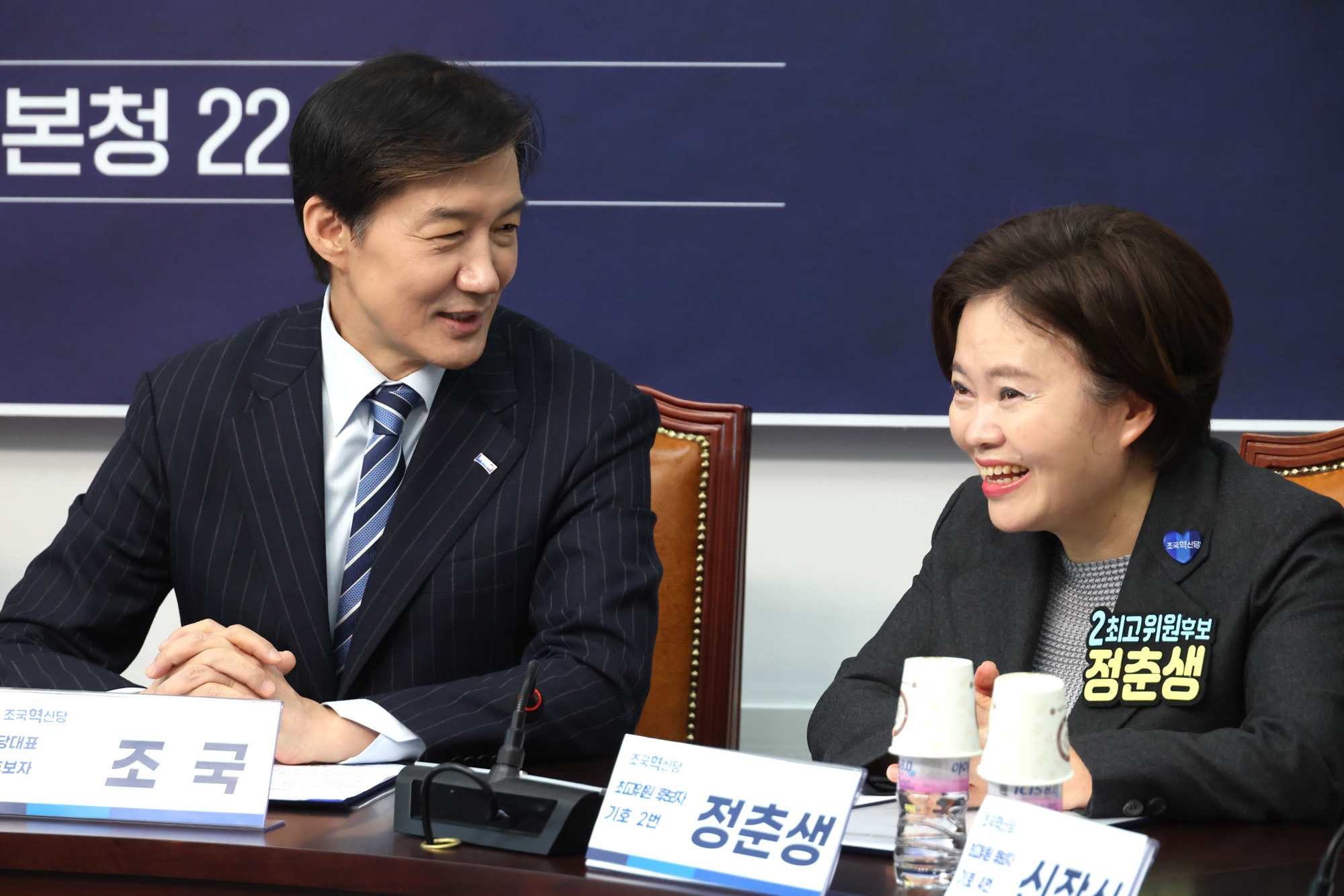 정치;국회;조국혁신당전당대회출범식;조국