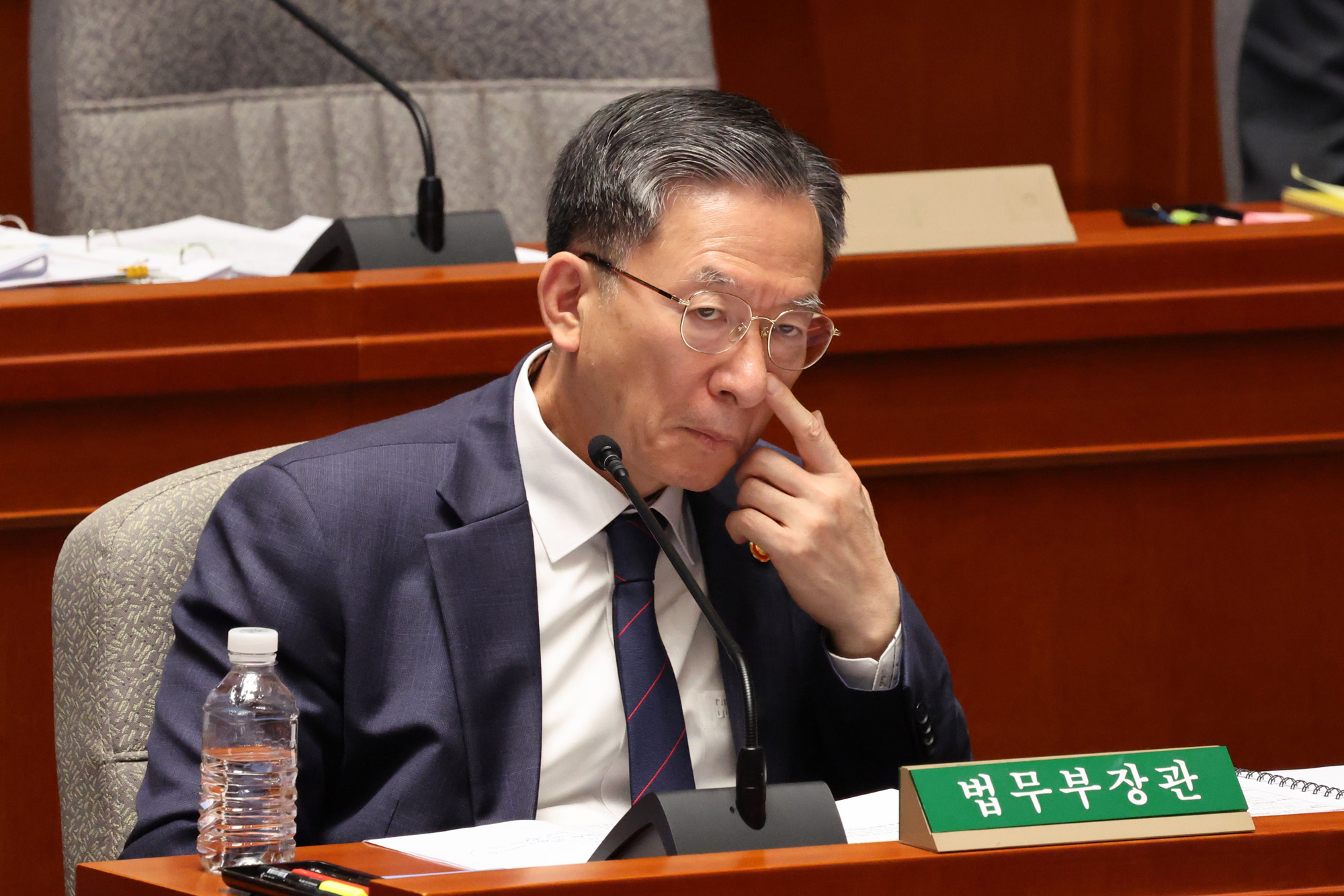 정치;국회;정성호 법무부장관;대장동항소포기;예산결산특별위원회