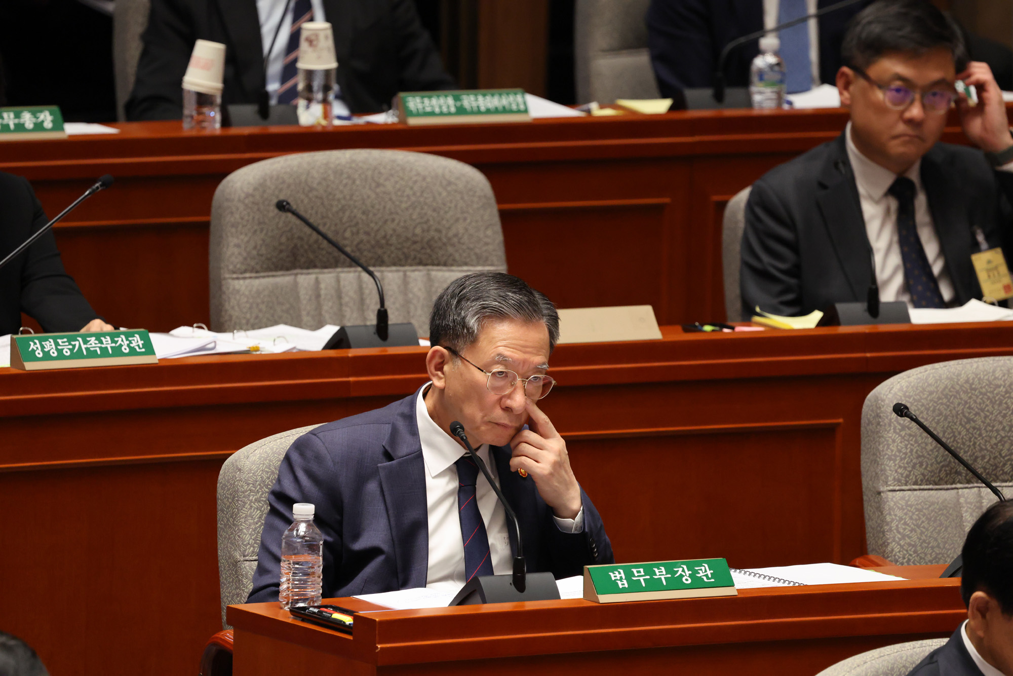 정치;국회;정성호 법무부장관;대장동항소포기;예산결산특별위원회