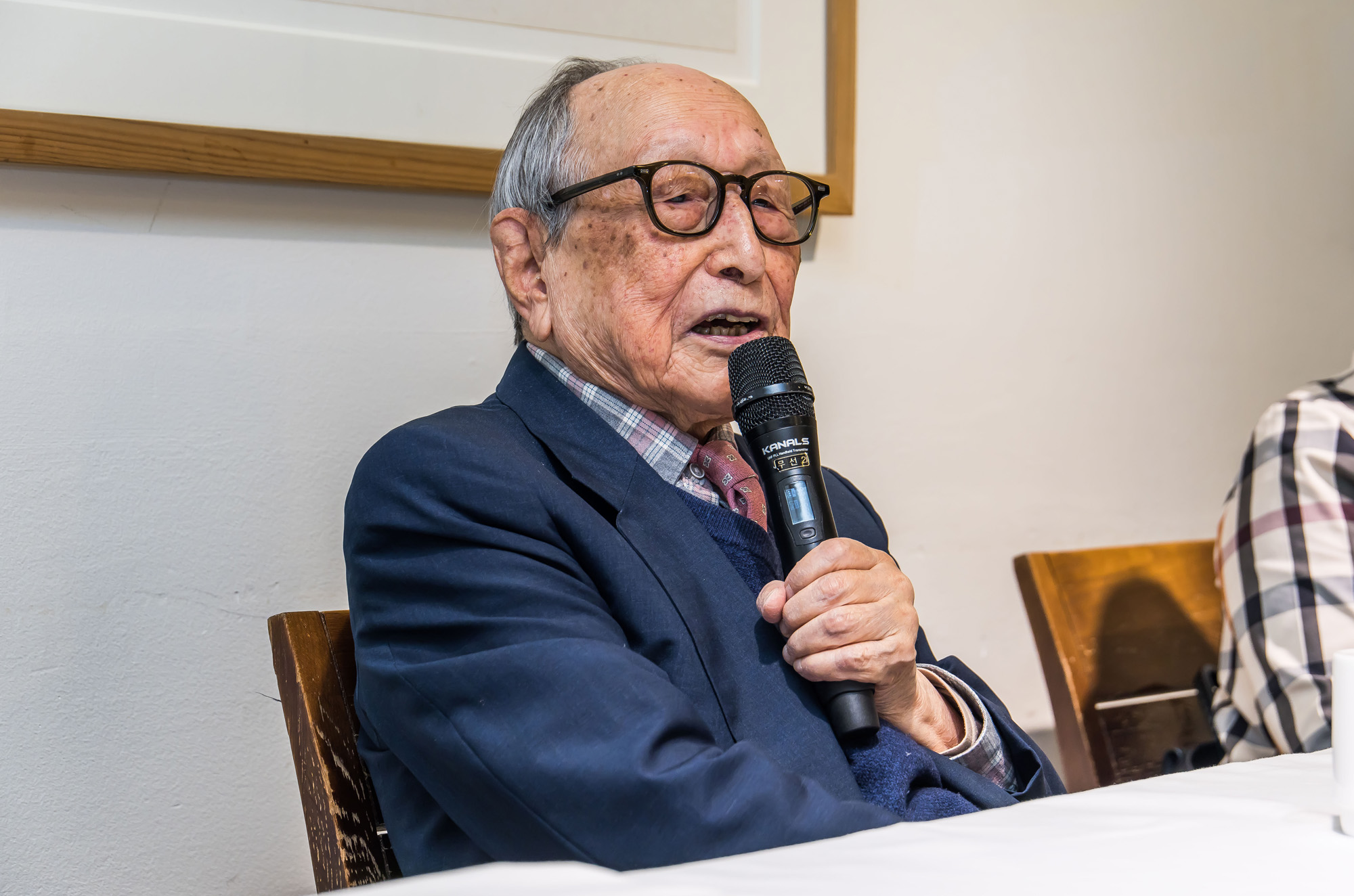 사회;인물;김형석;김형석교수;김형석연세대철학과명예교수;김형석백년의유산출간기자간담회;기네스북최고령저자