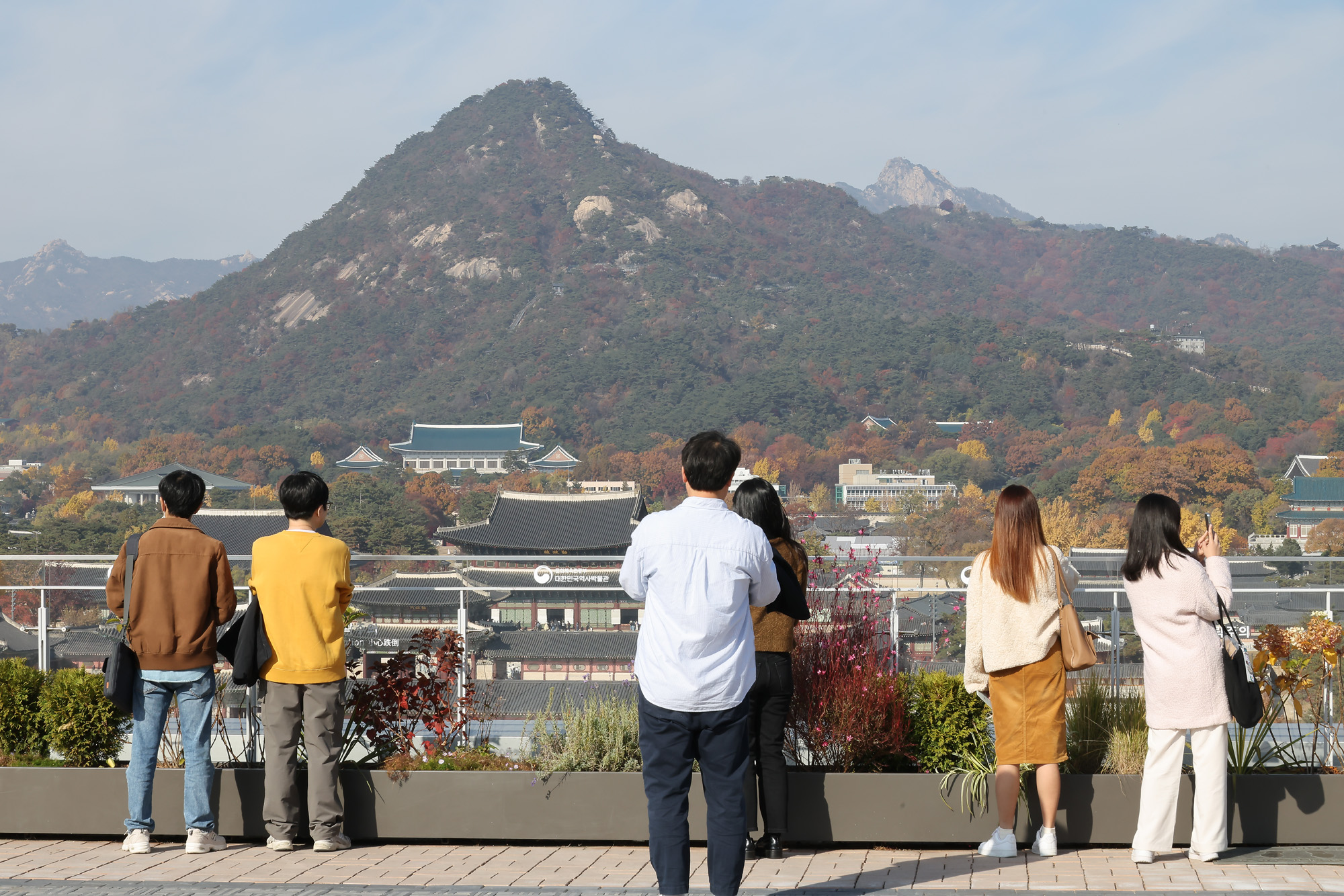청와대;단풍;가을