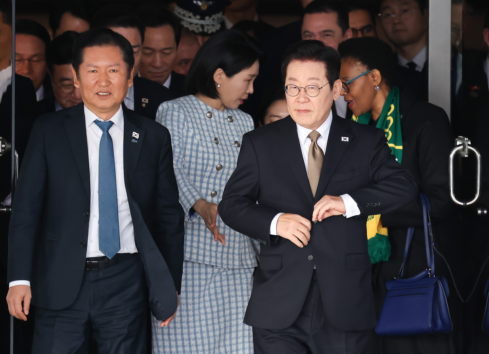 이재명;대통령;G20;정상회의;출국;김혜경;남아프리카공화국
