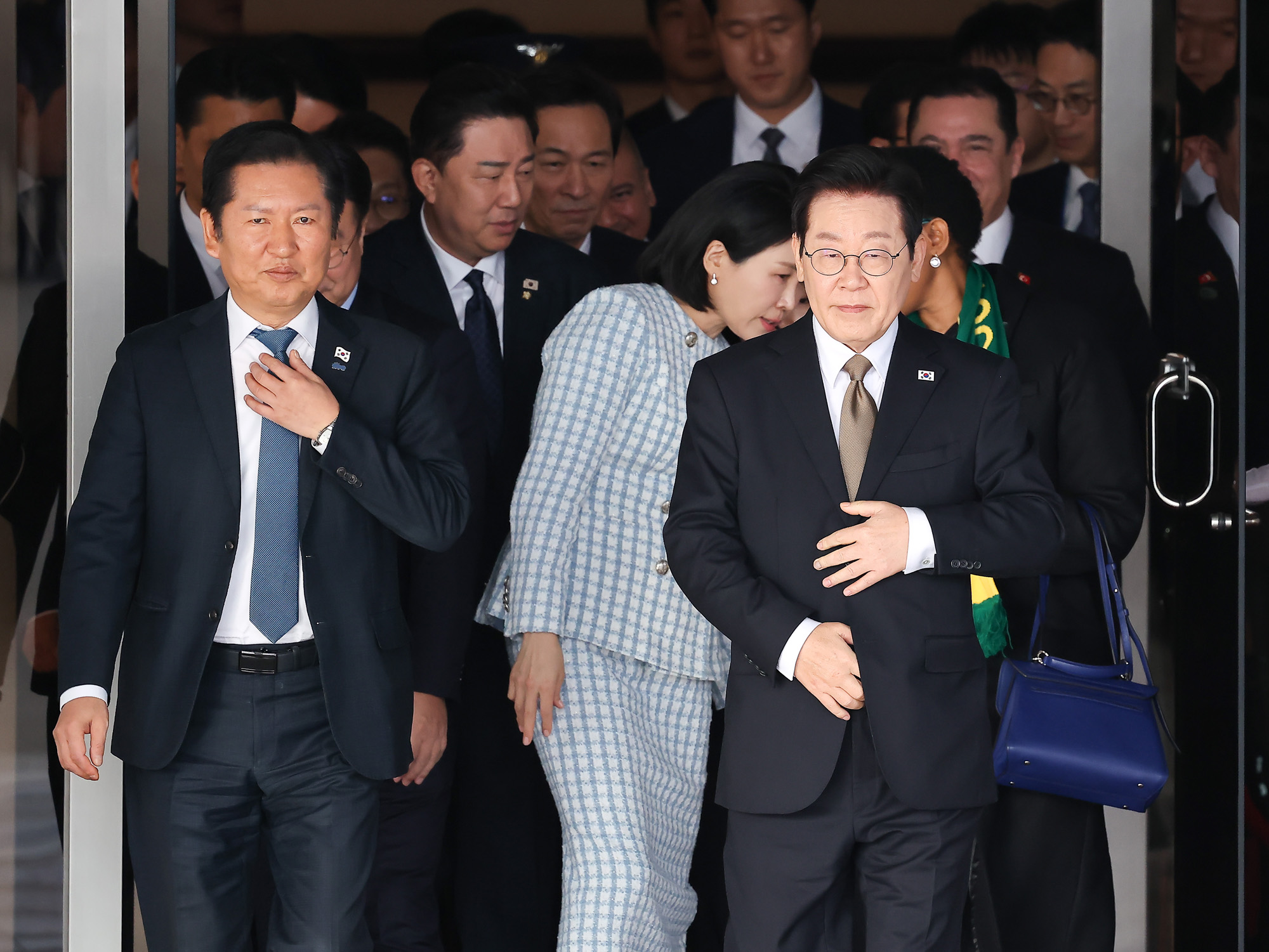 이재명;대통령;G20;정상회의;출국;김혜경;남아프리카공화국