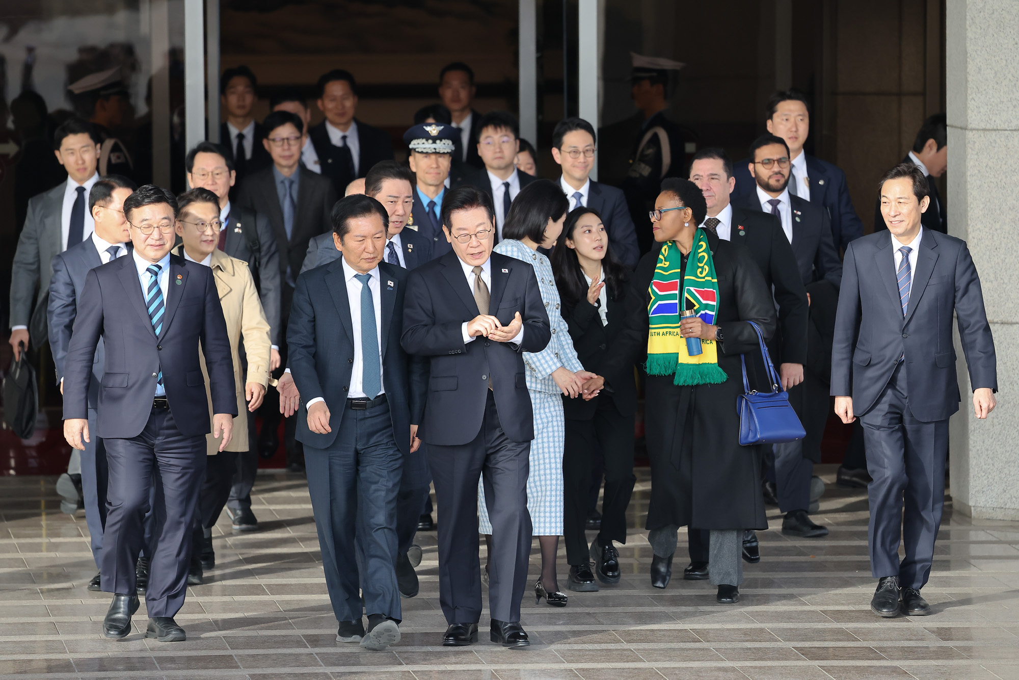 이재명;대통령;G20;정상회의;출국;김혜경;남아프리카공화국