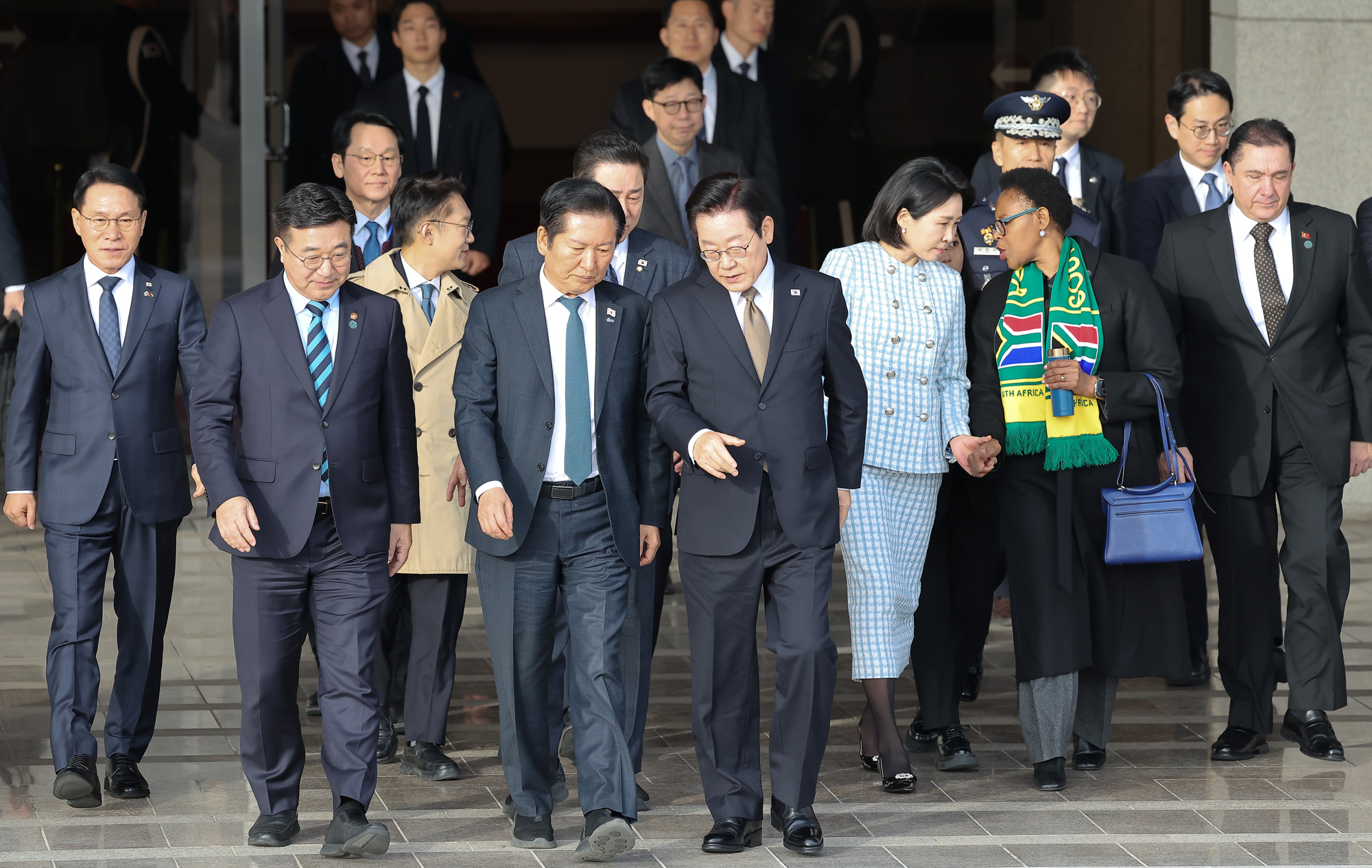 이재명;대통령;G20;정상회의;출국;김혜경;남아프리카공화국